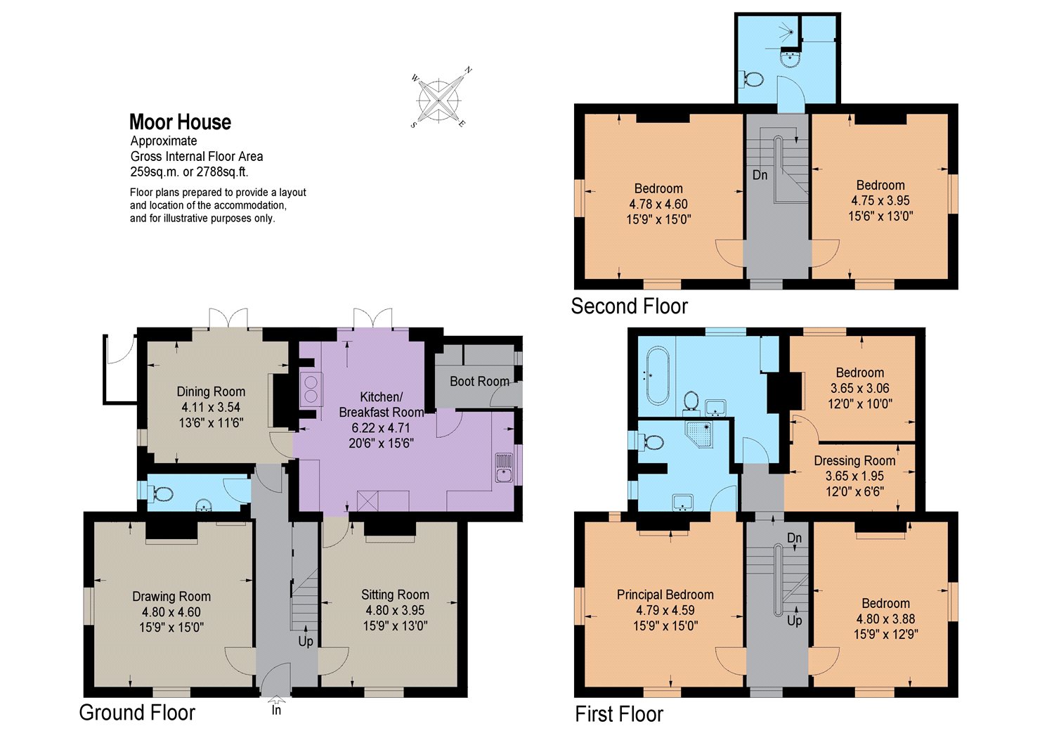 5 Bedrooms Detached house for sale in Moor Lane, Nr Glyndebourne, East Sussex BN8