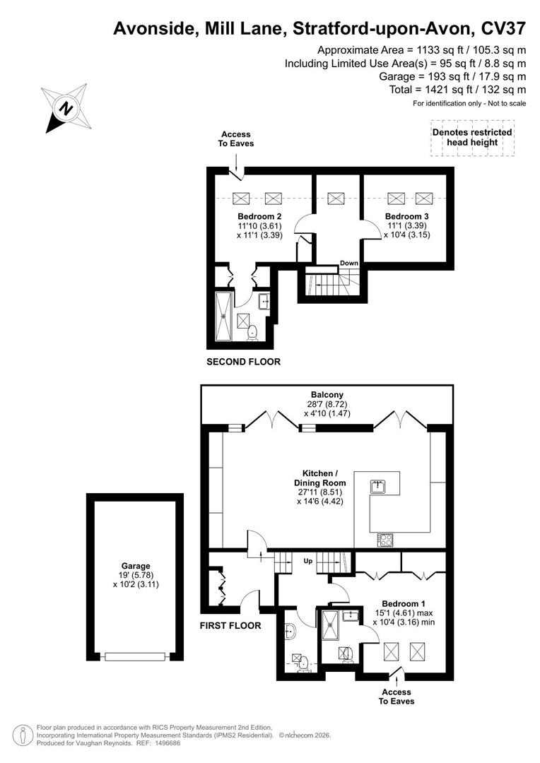 Flat 30, Avonside, Mill Lane, Stratford-Upon-Avon floorplan