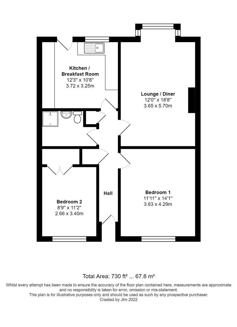 The Causeway, Pagham, Bognor Regis PO21, 2 bedroom terraced bungalow