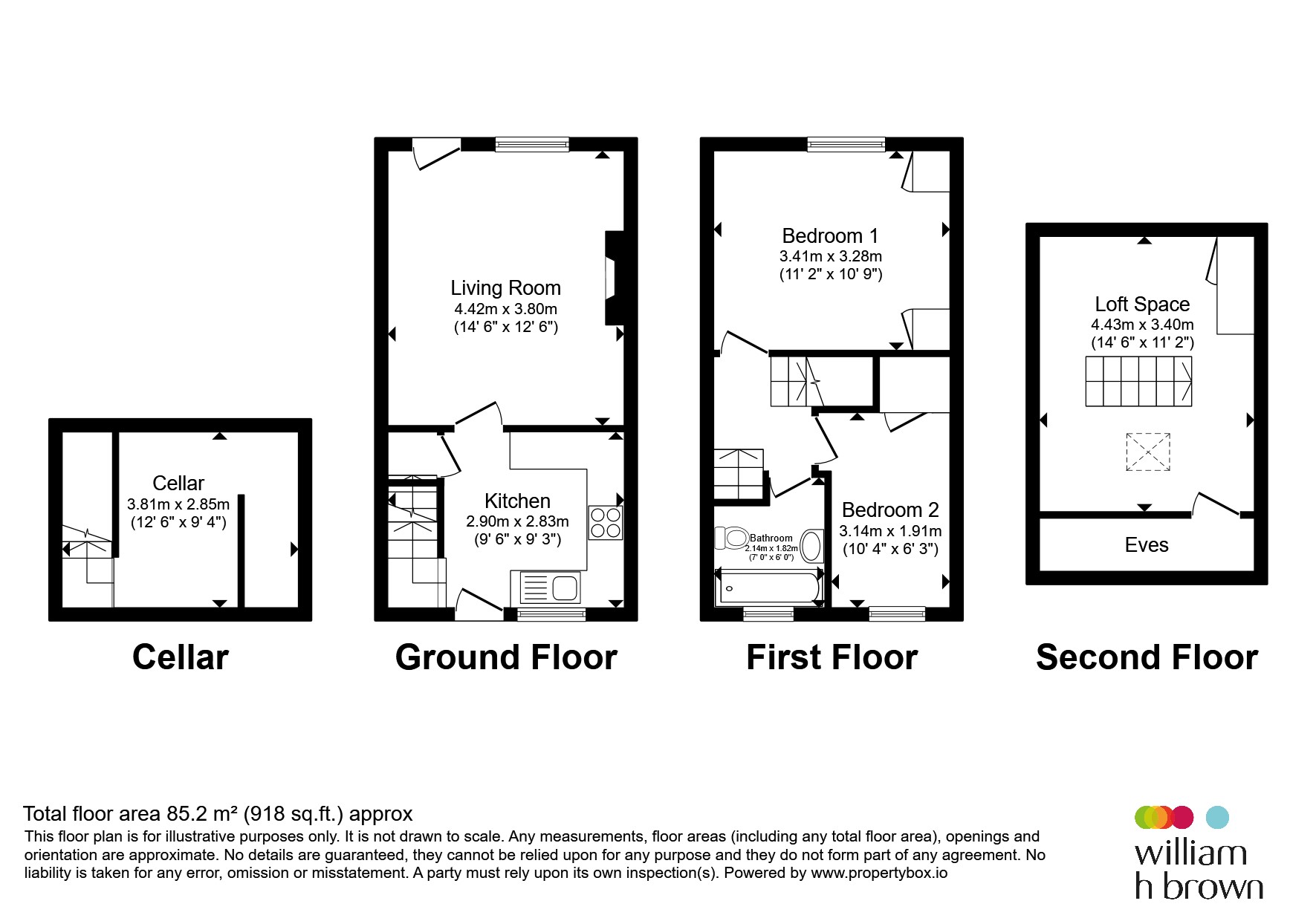 30, Crawford Street, Bradford floorplan