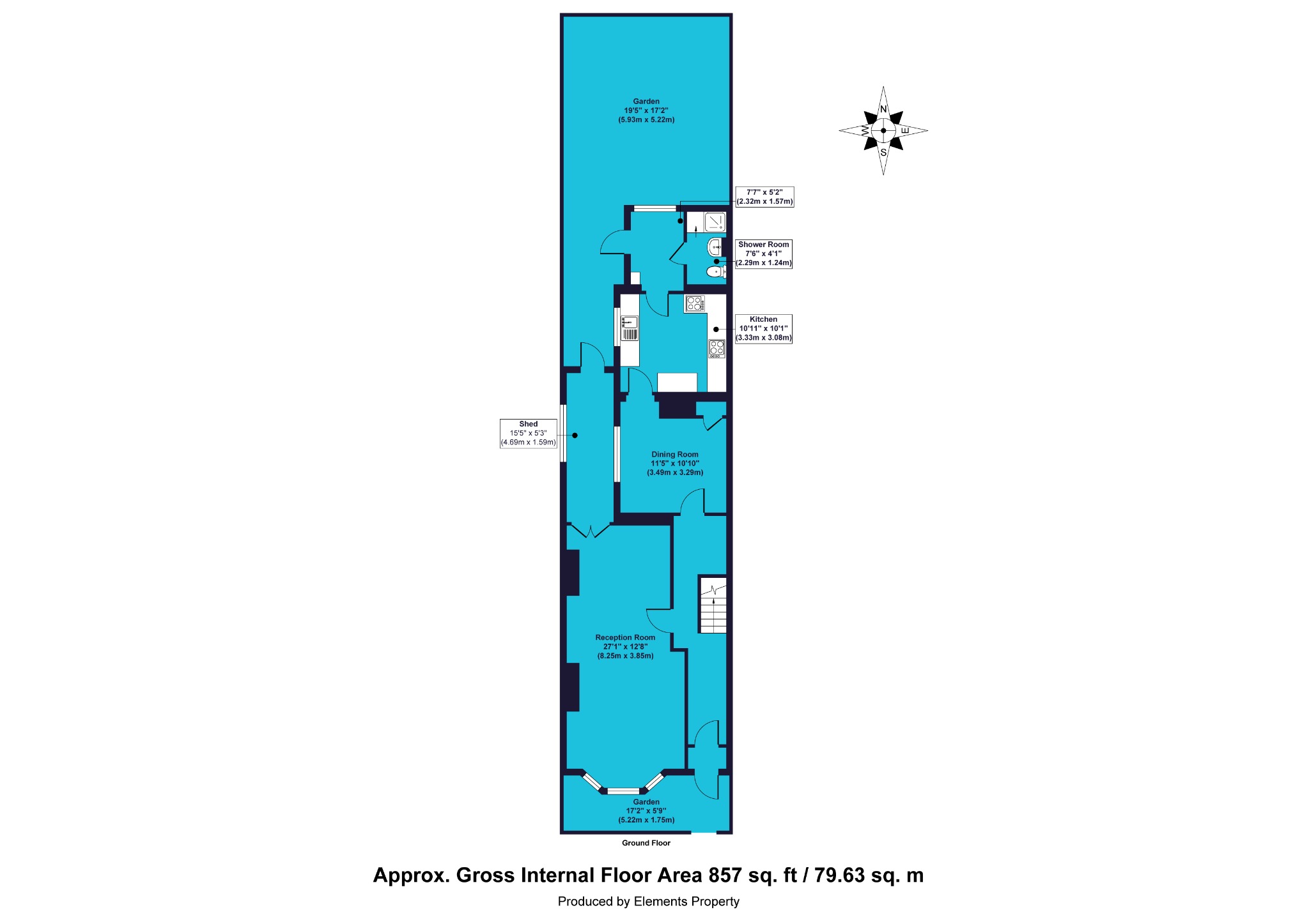 36 Ferndale Road, Leytonstone, London floorplan