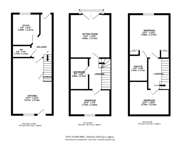 17, Sawmills Way Devon, Honiton floorplan