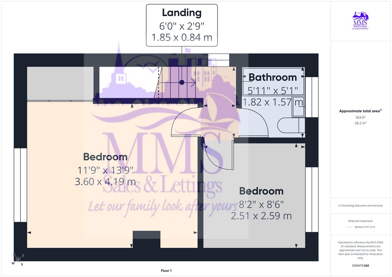 45, Settington Avenue, Chatham floorplan
