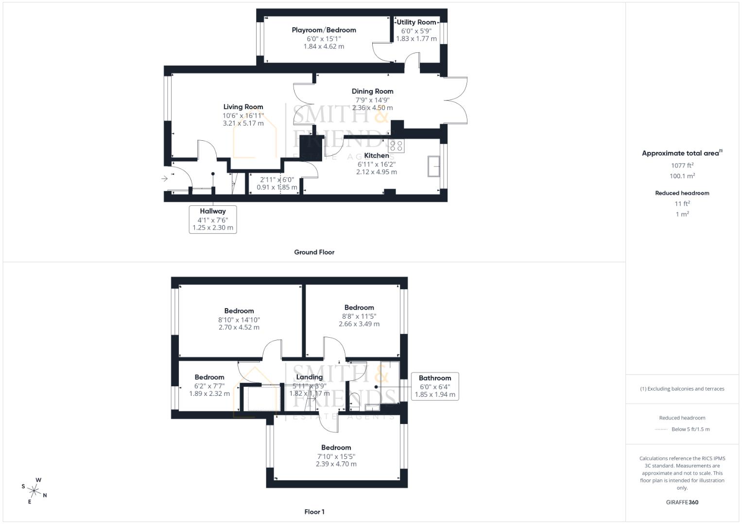 19, Fox Howe, Middlesbrough floorplan