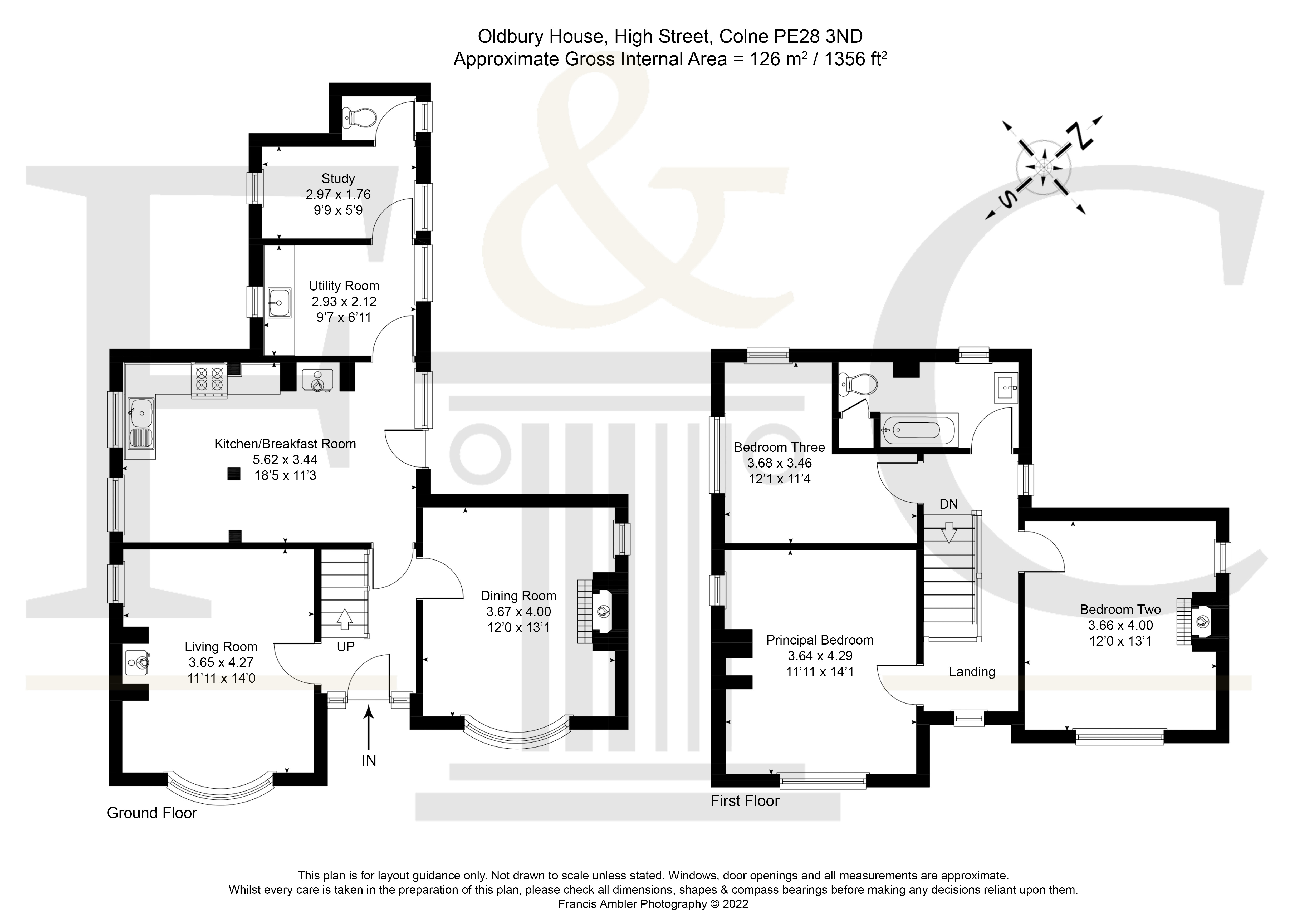 High Street, Colne, Huntingdon, Cambridgeshire PE28, 3 bedroom detached