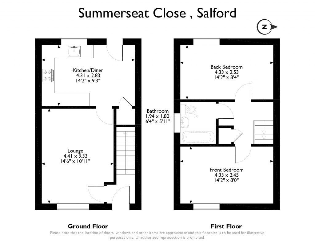 2 Bedrooms Semi-detached house for sale in Summerseat Close, Salford M5