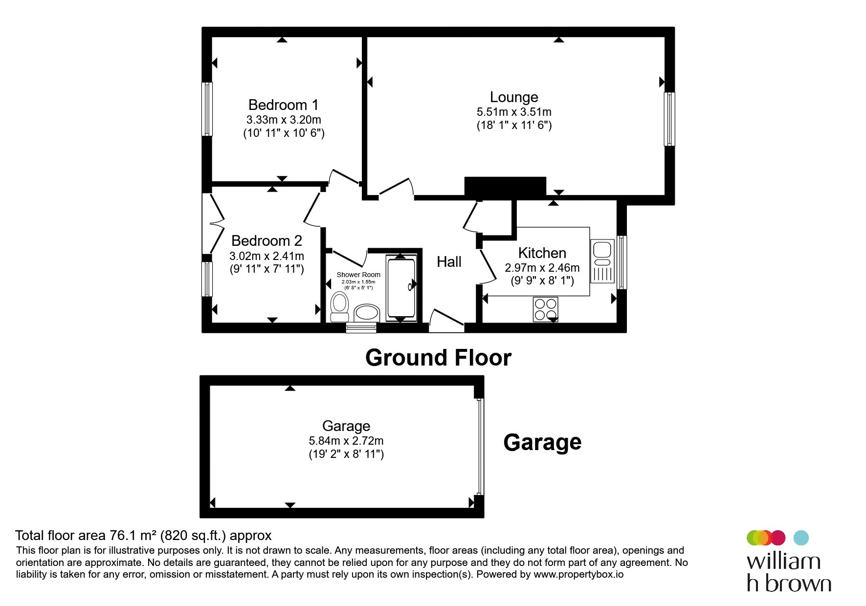 37, Robin Kerkham Way, King's Lynn floorplan