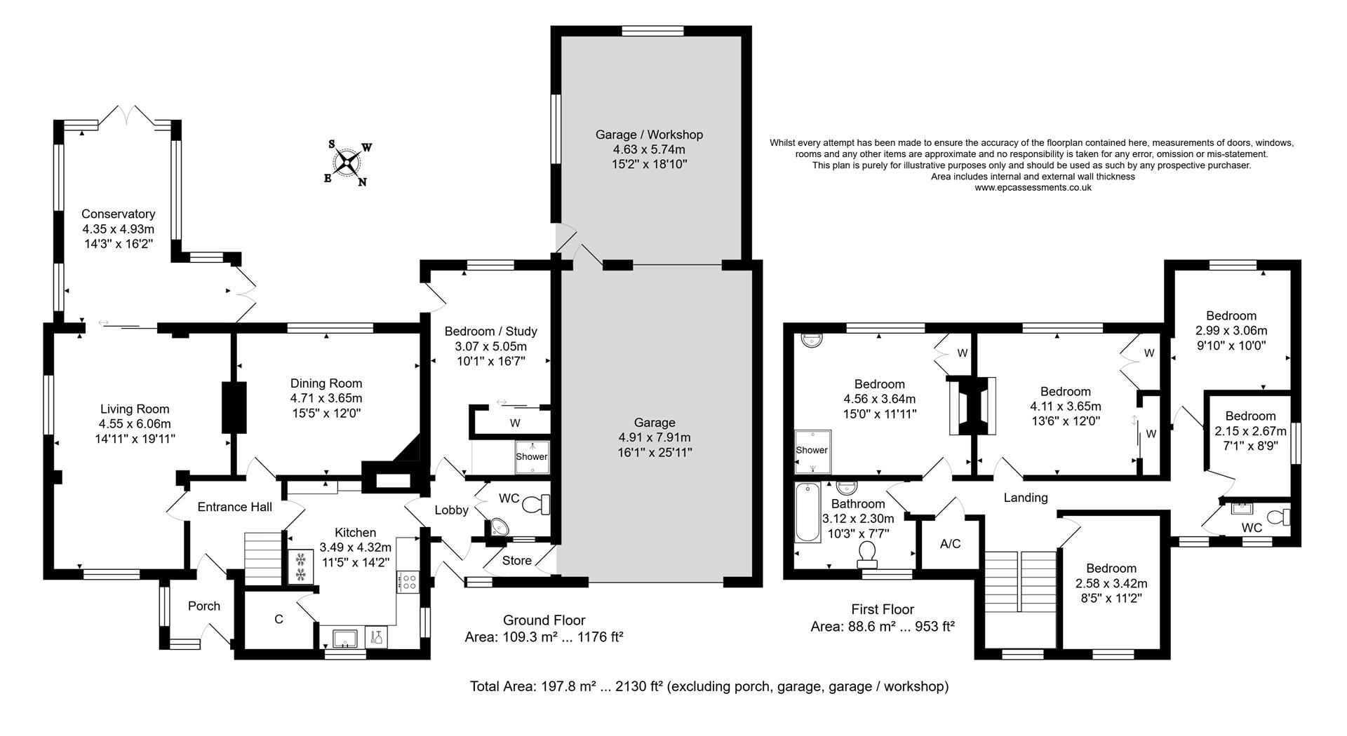 Sherwood, 2, Quemerford, Calne floorplan