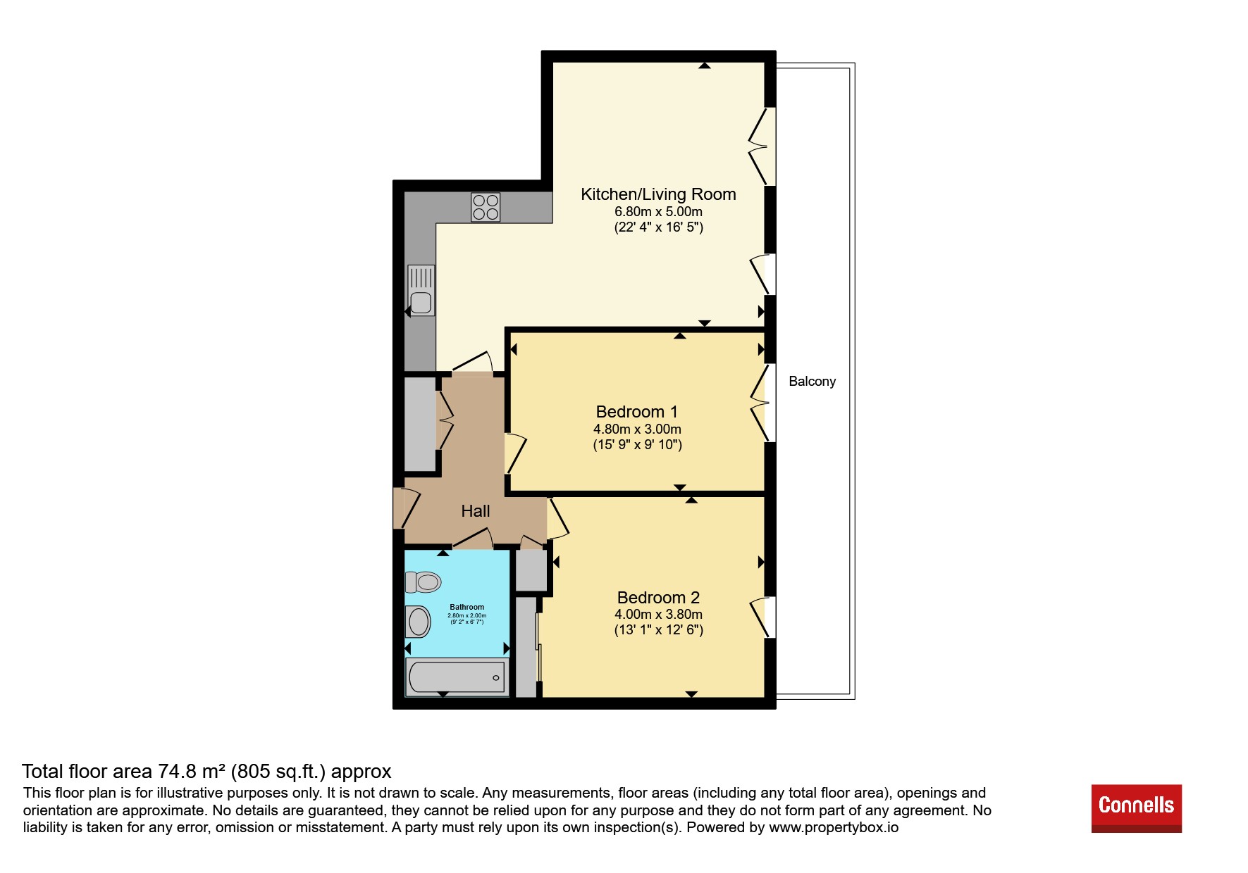 317, Dalgin Place, Milton Keynes floorplan