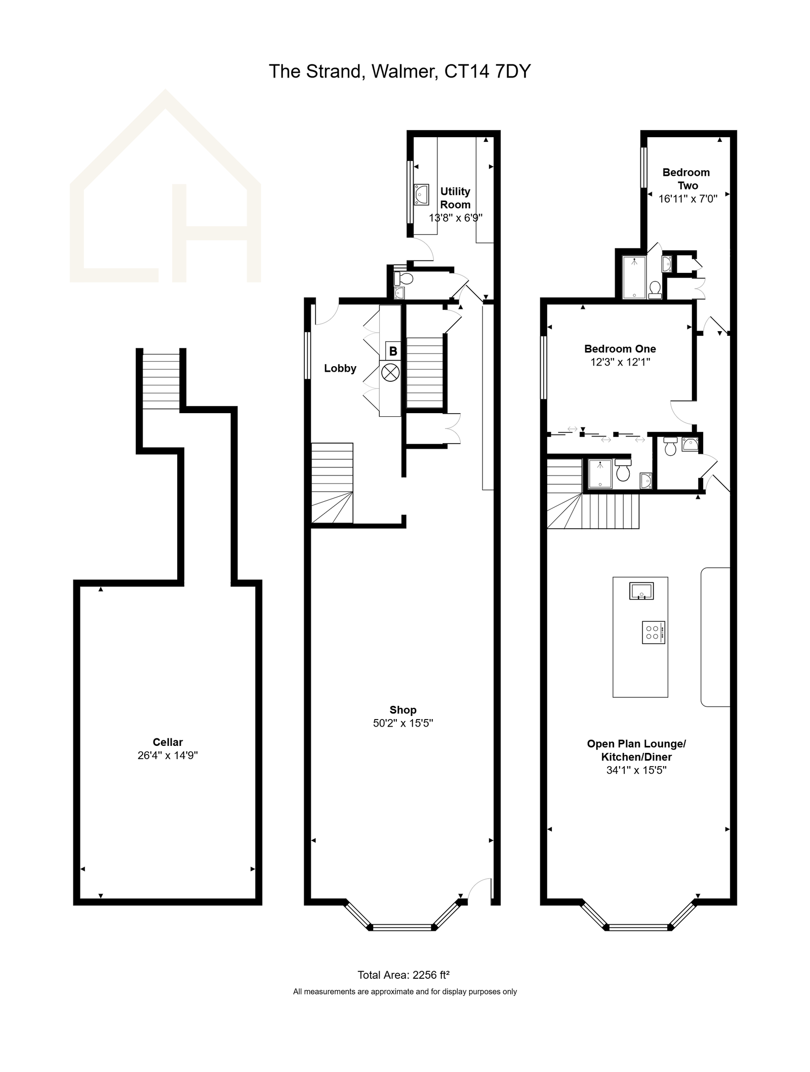 15, The Strand, Deal floorplan
