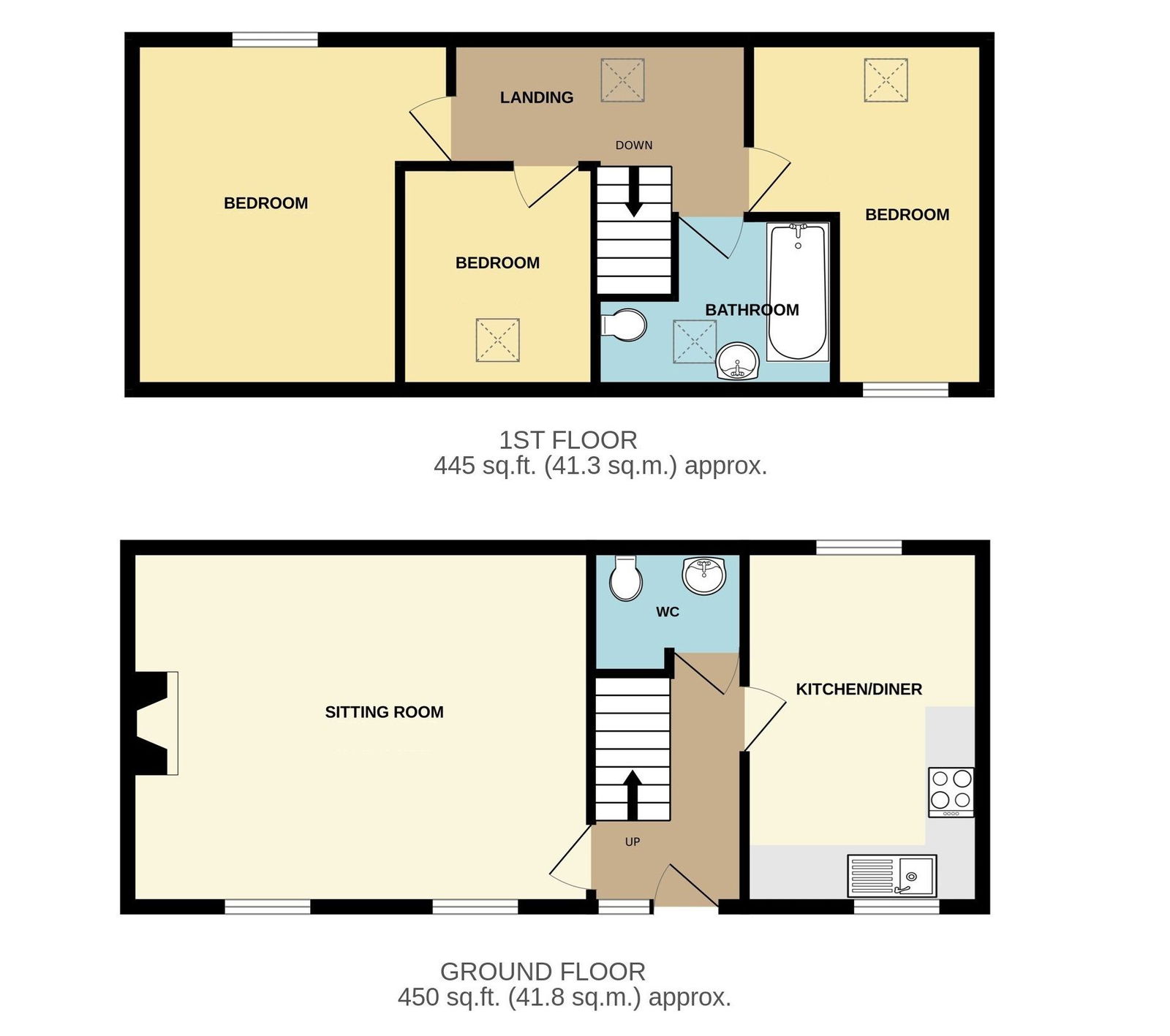 Gentlemans Cottage, Plough Mews, Ledbury floorplan