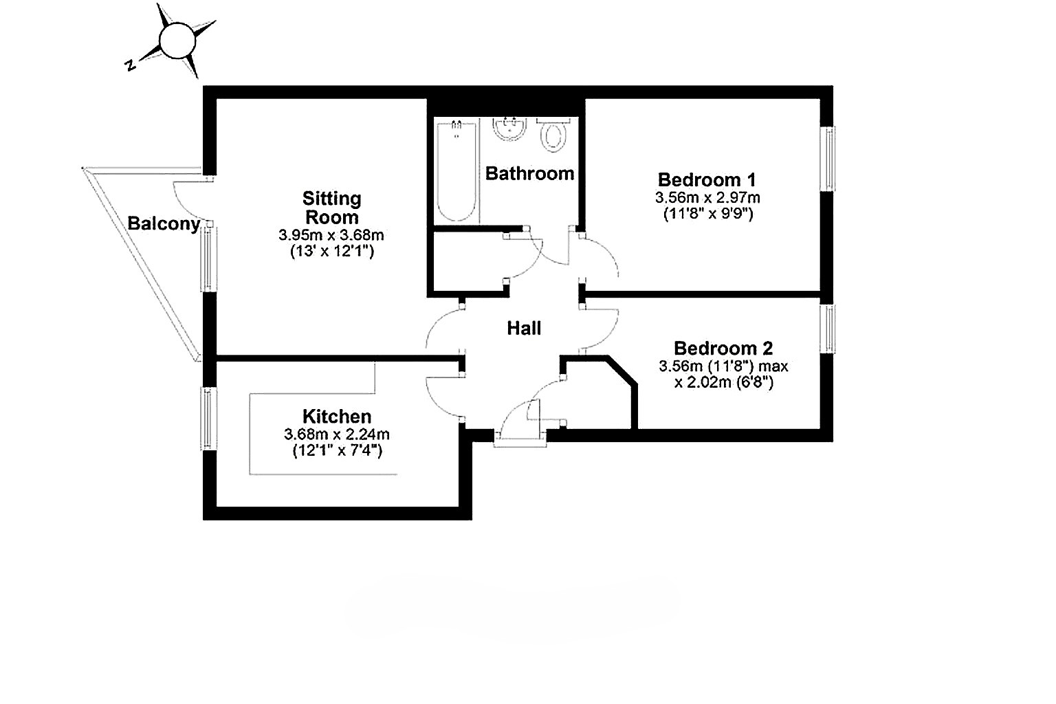16a, Knights Row, Bishop's Stortford floorplan