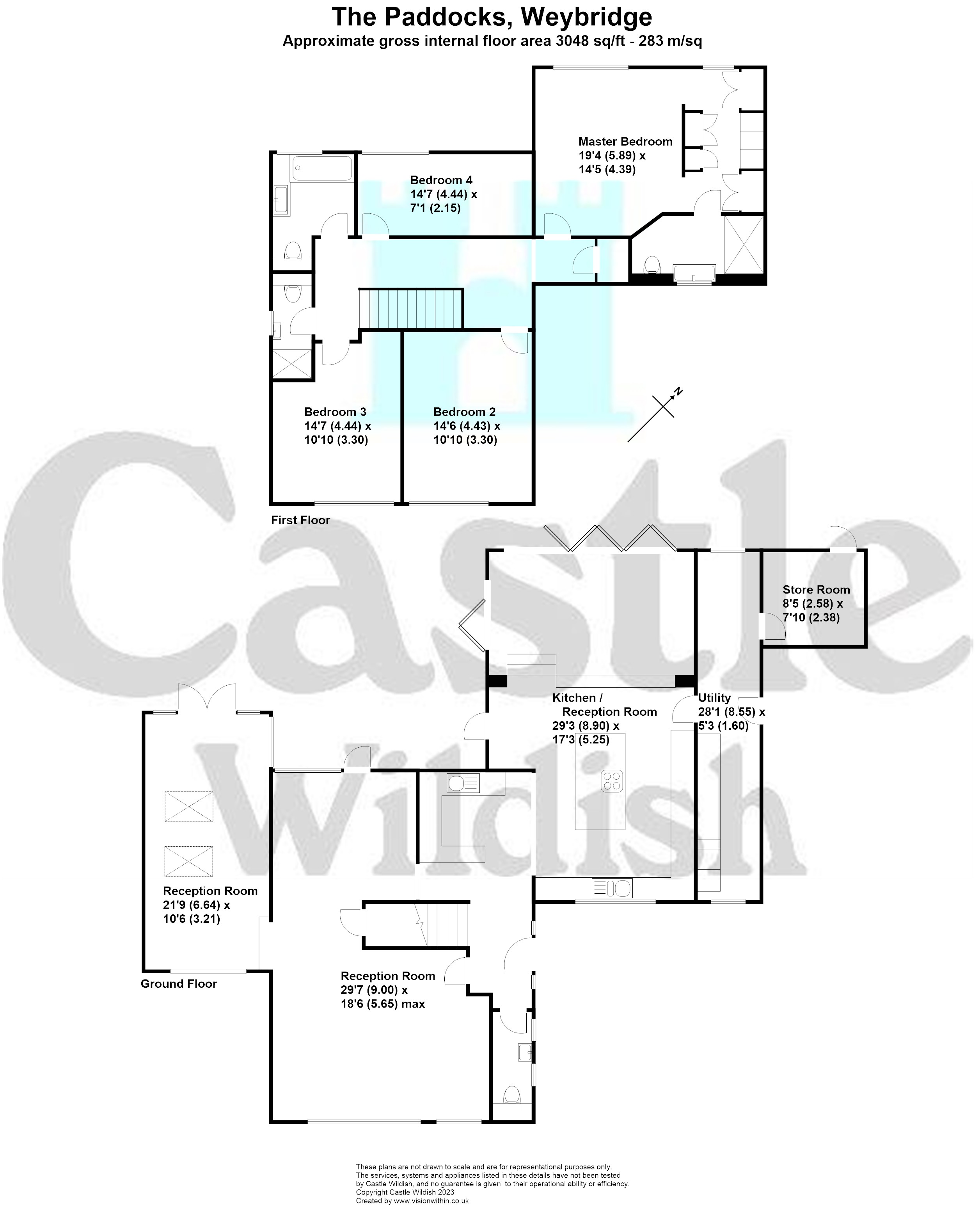 12, The Paddocks, Weybridge floorplan