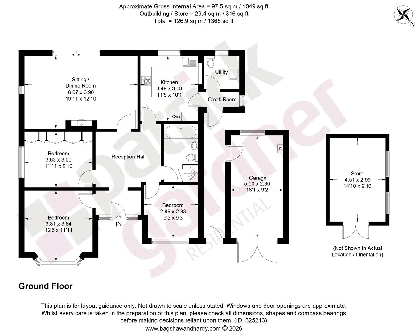 Glenfield, Fortyfoot Road, Leatherhead floorplan