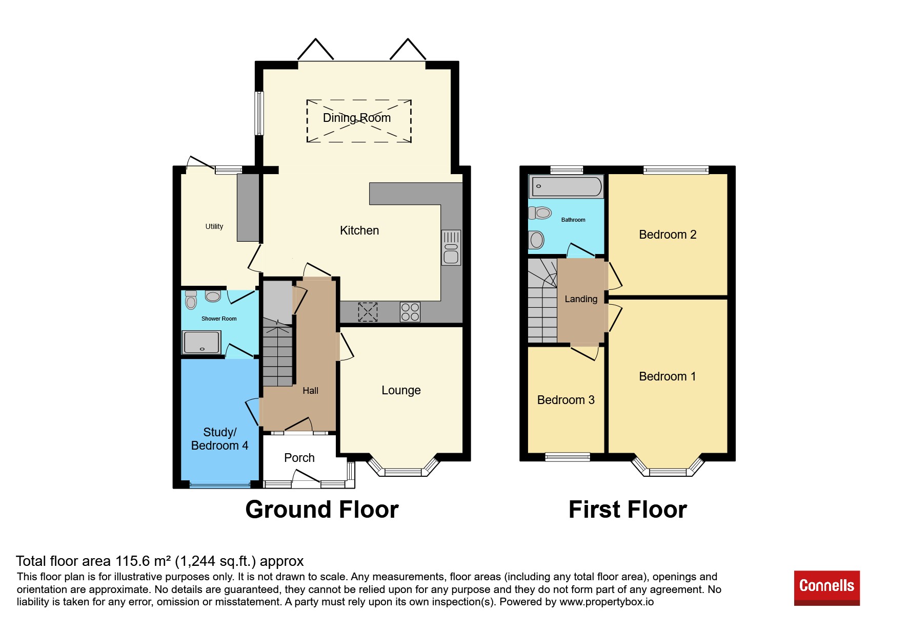 36, Manor Road, Wolverhampton floorplan