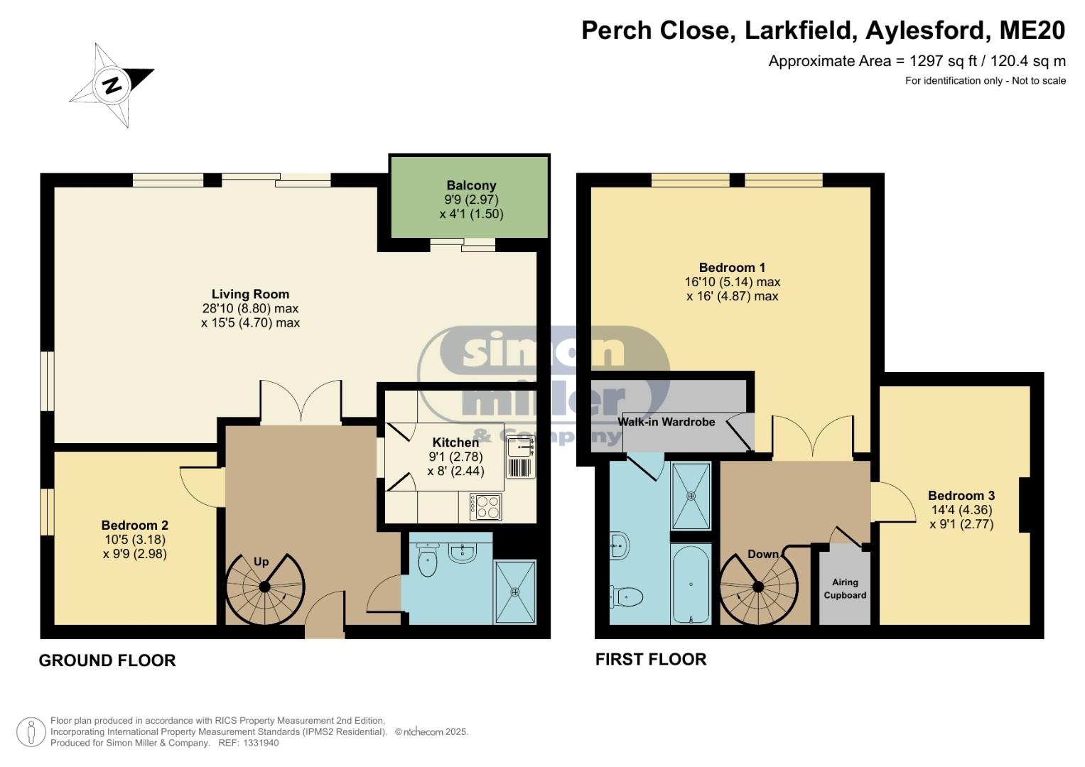 24, Perch Close, Aylesford floorplan