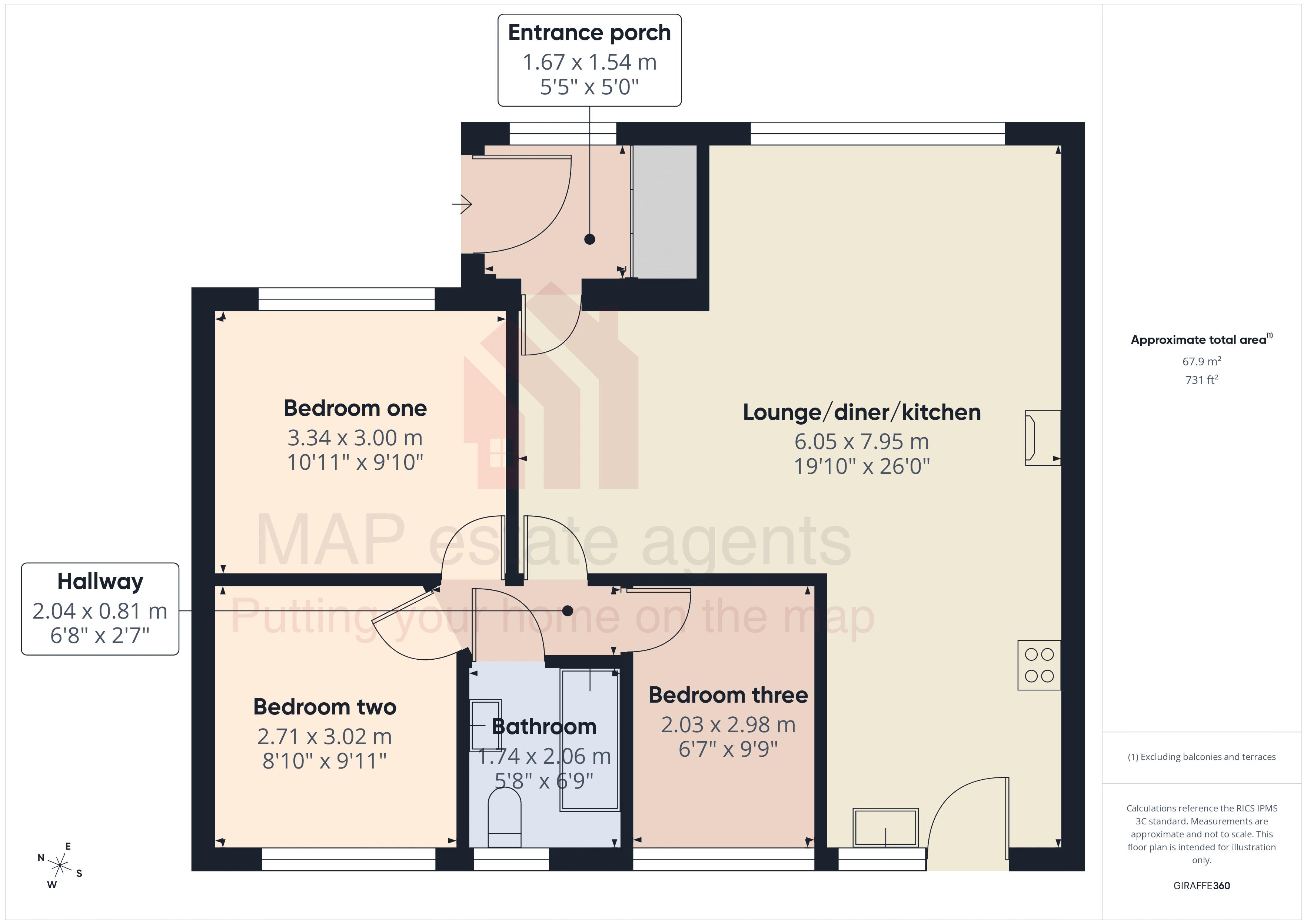 Peke-Yetu, Higher Pennance, Redruth floorplan