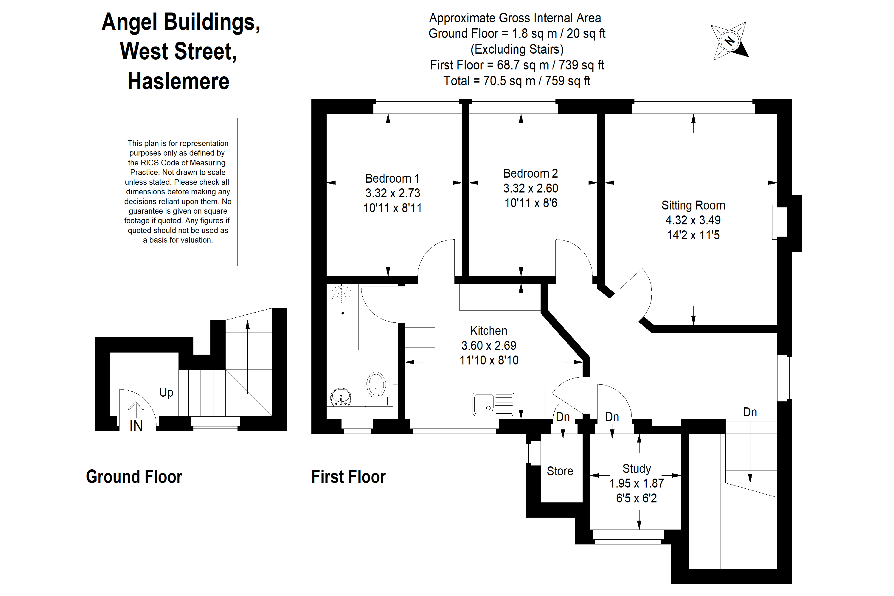 8-10, West Street, Haslemere floorplan