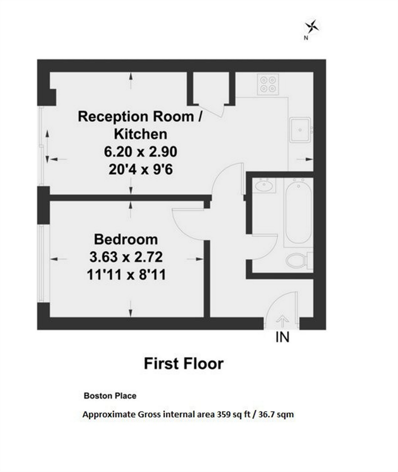 1 Bedrooms Flat to rent in Boston Place, Marylebone, London NW1