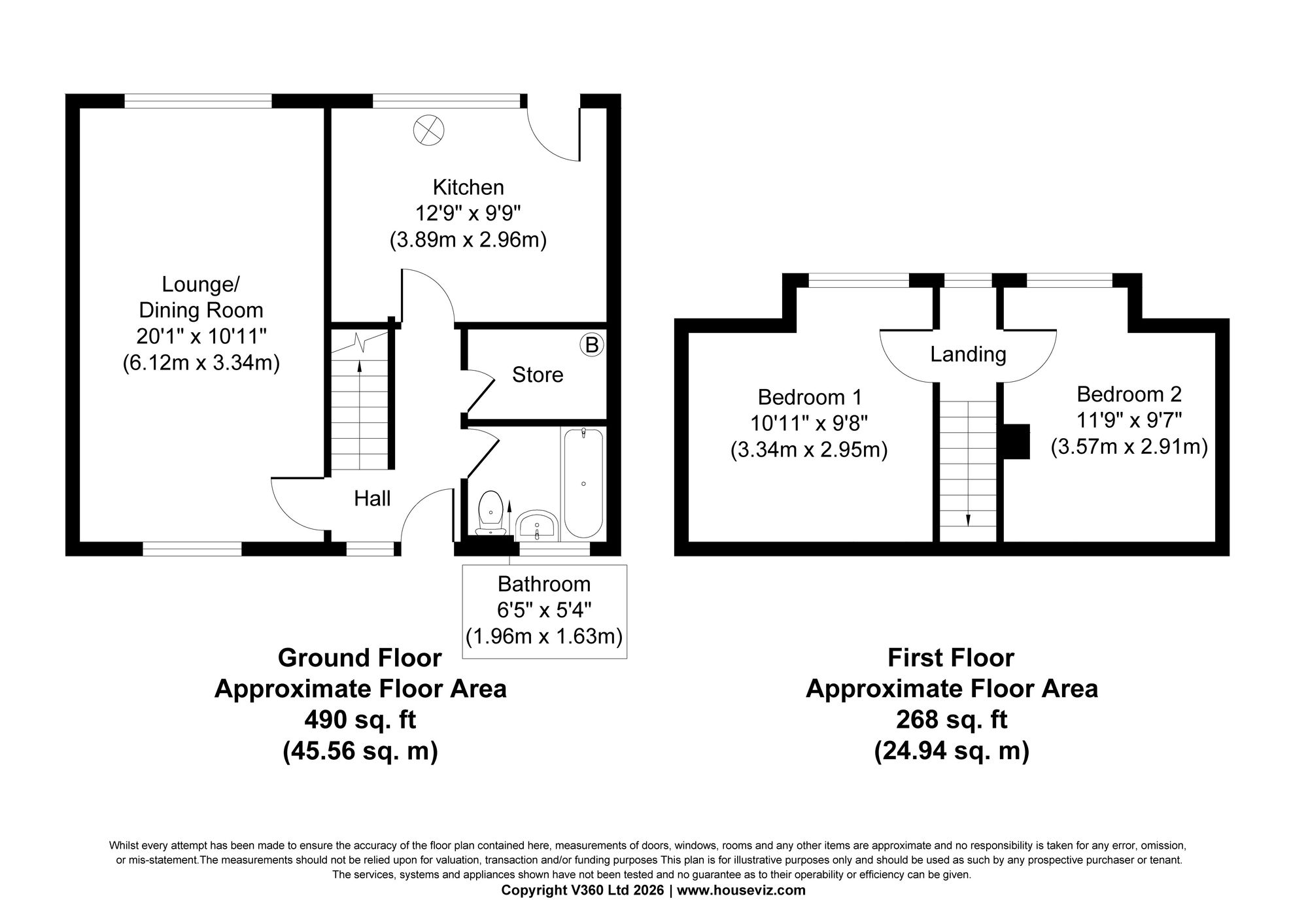 43 Forrest Walk, Broxburn floorplan