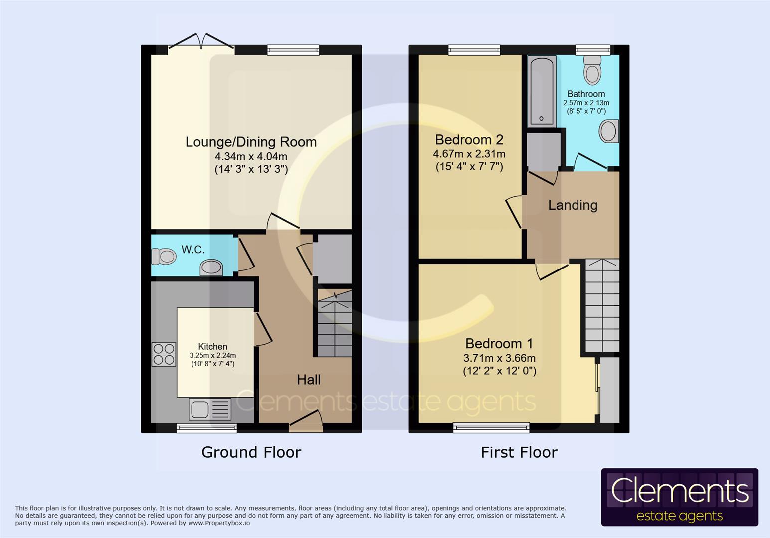 11, Woodpecker Drive, Hemel Hempstead floorplan