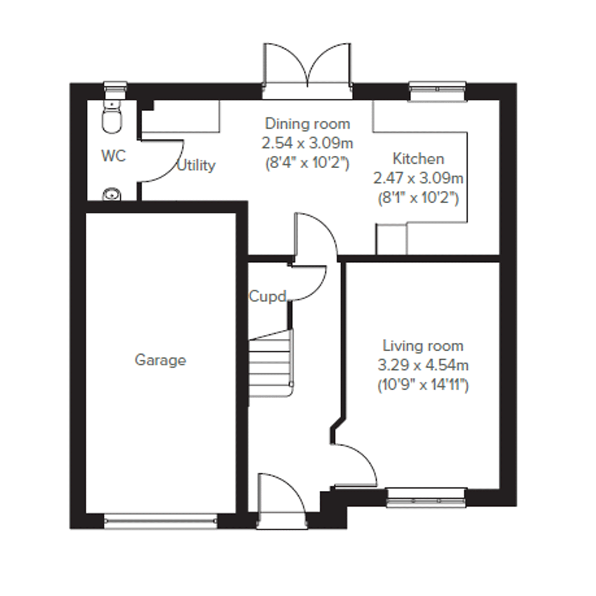 482, Dutchman Way, Bessacarr, Doncaster floorplan