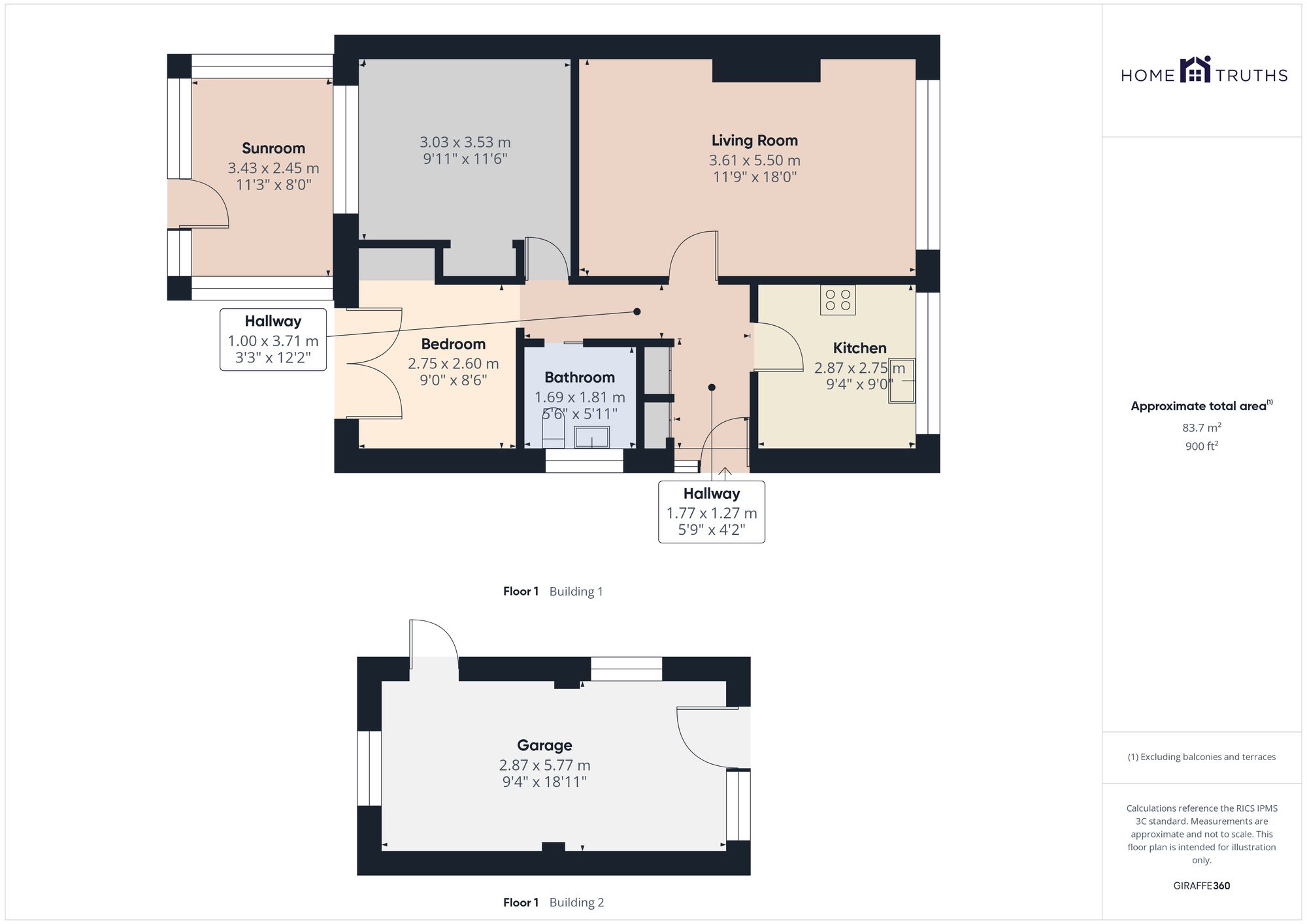 98 The Hawthorns, Chorley floorplan