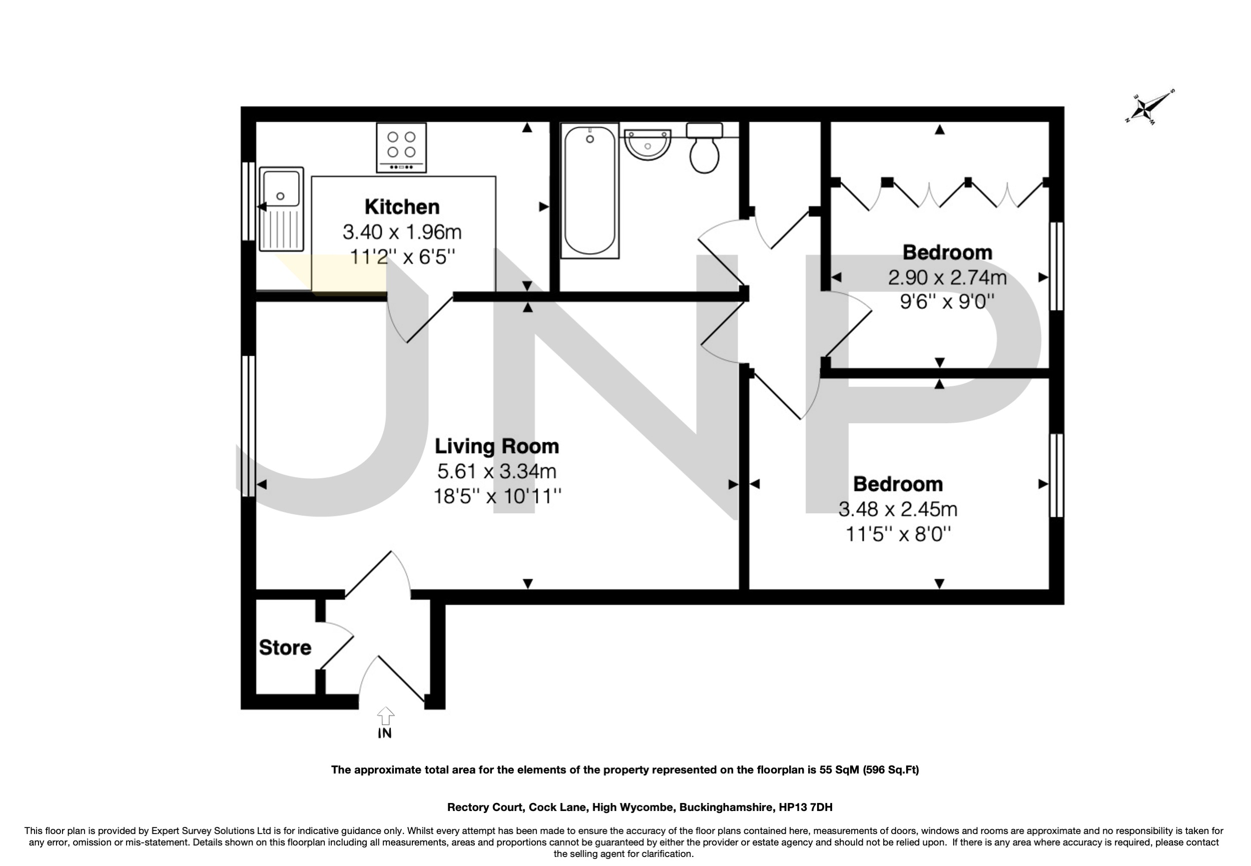 Cock Lane, High Wycombe, Buckinghamshire, HP13 floorplan