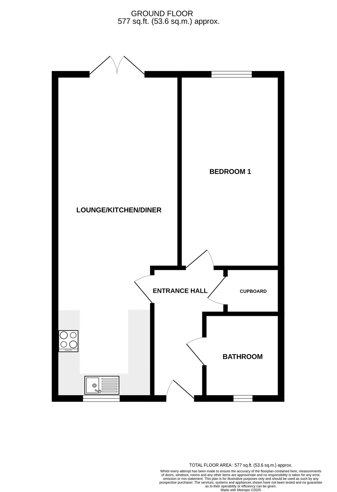 Scarlett Mews - Plot 38^, 3, Trefoil House, Tiptree floorplan
