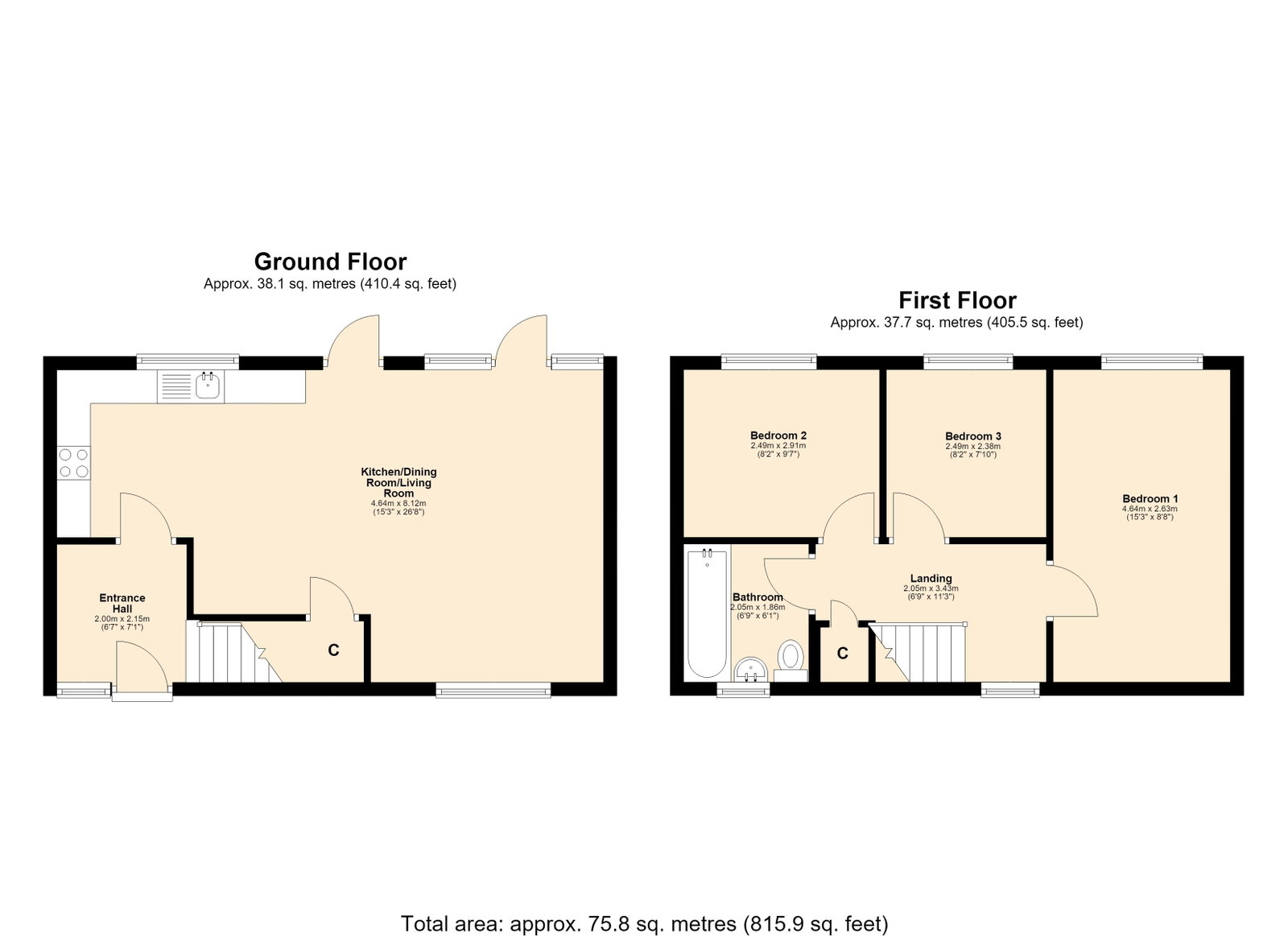 9, Hartshead, Skelmersdale floorplan