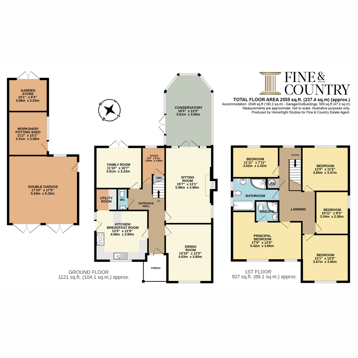 Flat Honeybourne, 41, Long Street, Attleborough floorplan