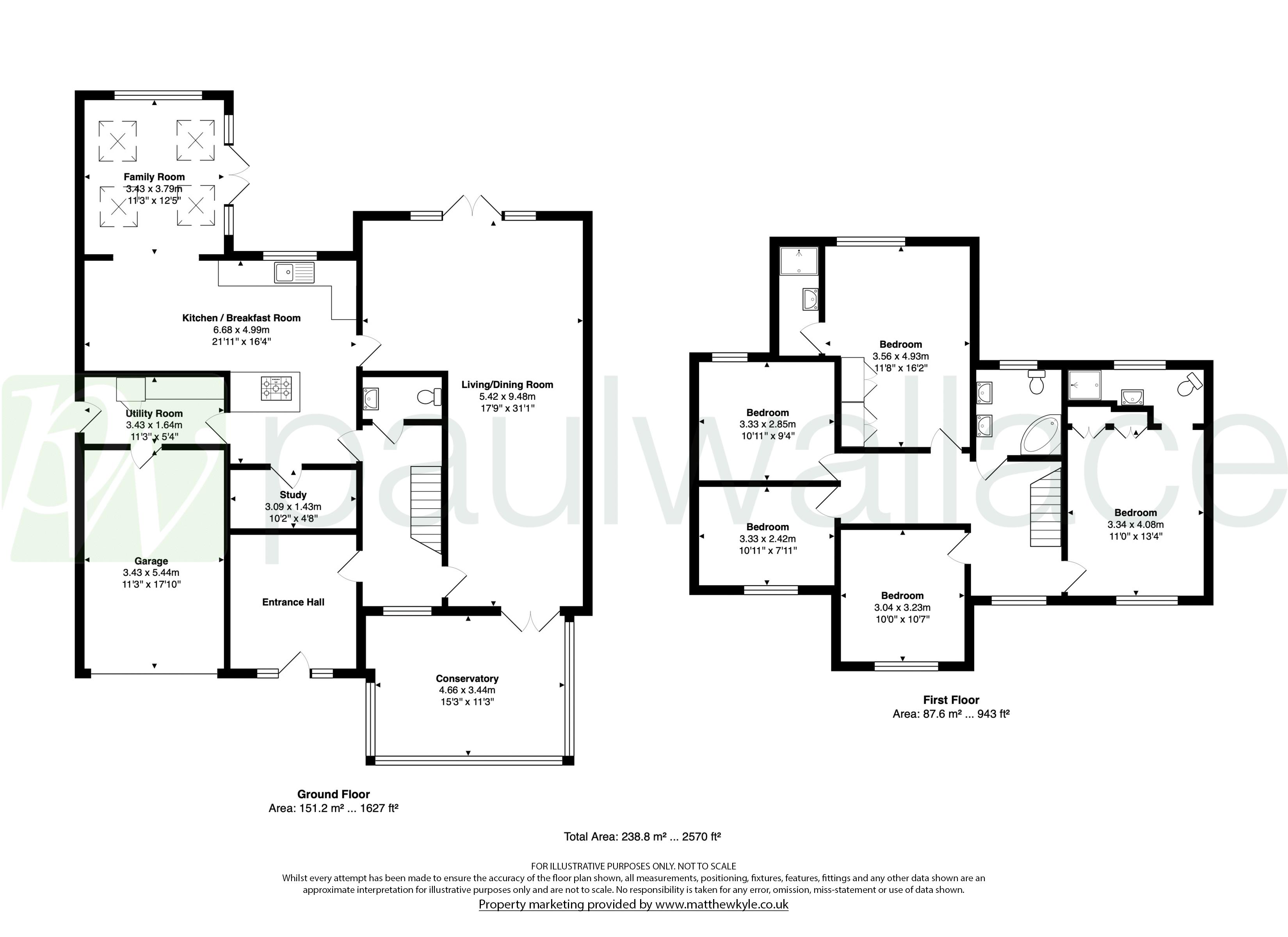 Crofton, Middle Street, Nazeing floorplan