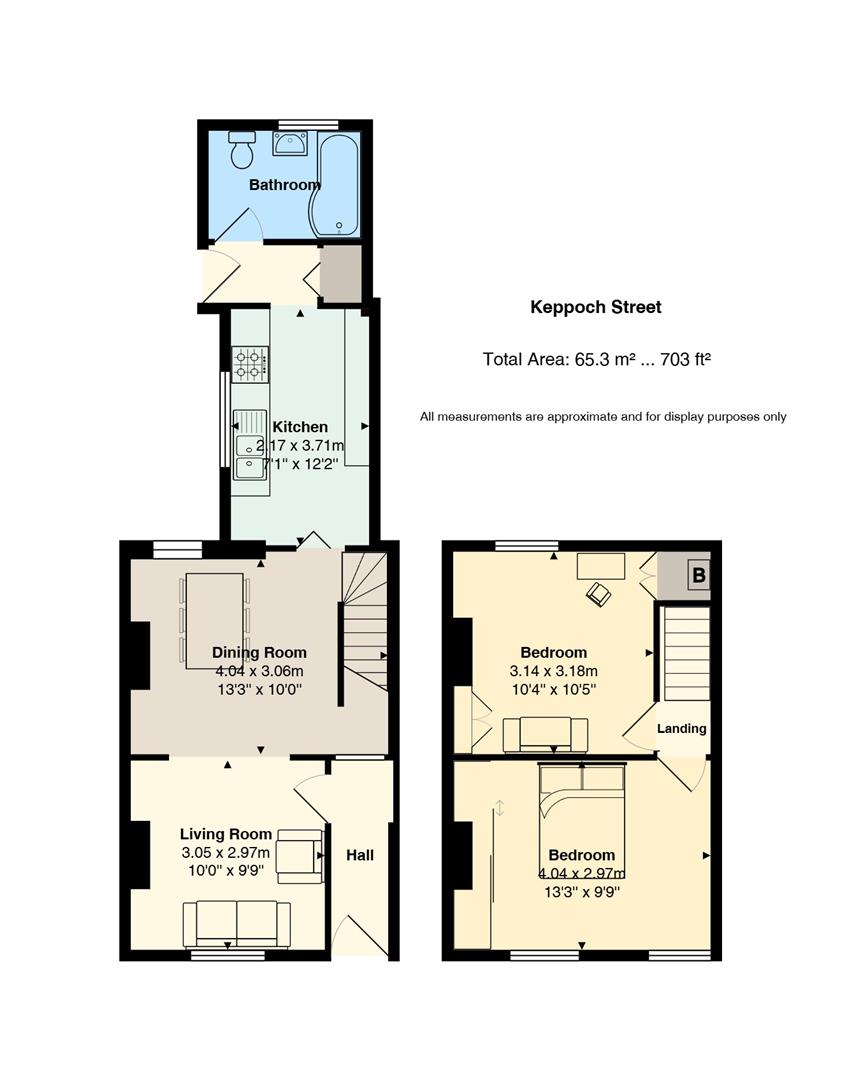 82, Keppoch Street, Cardiff floorplan