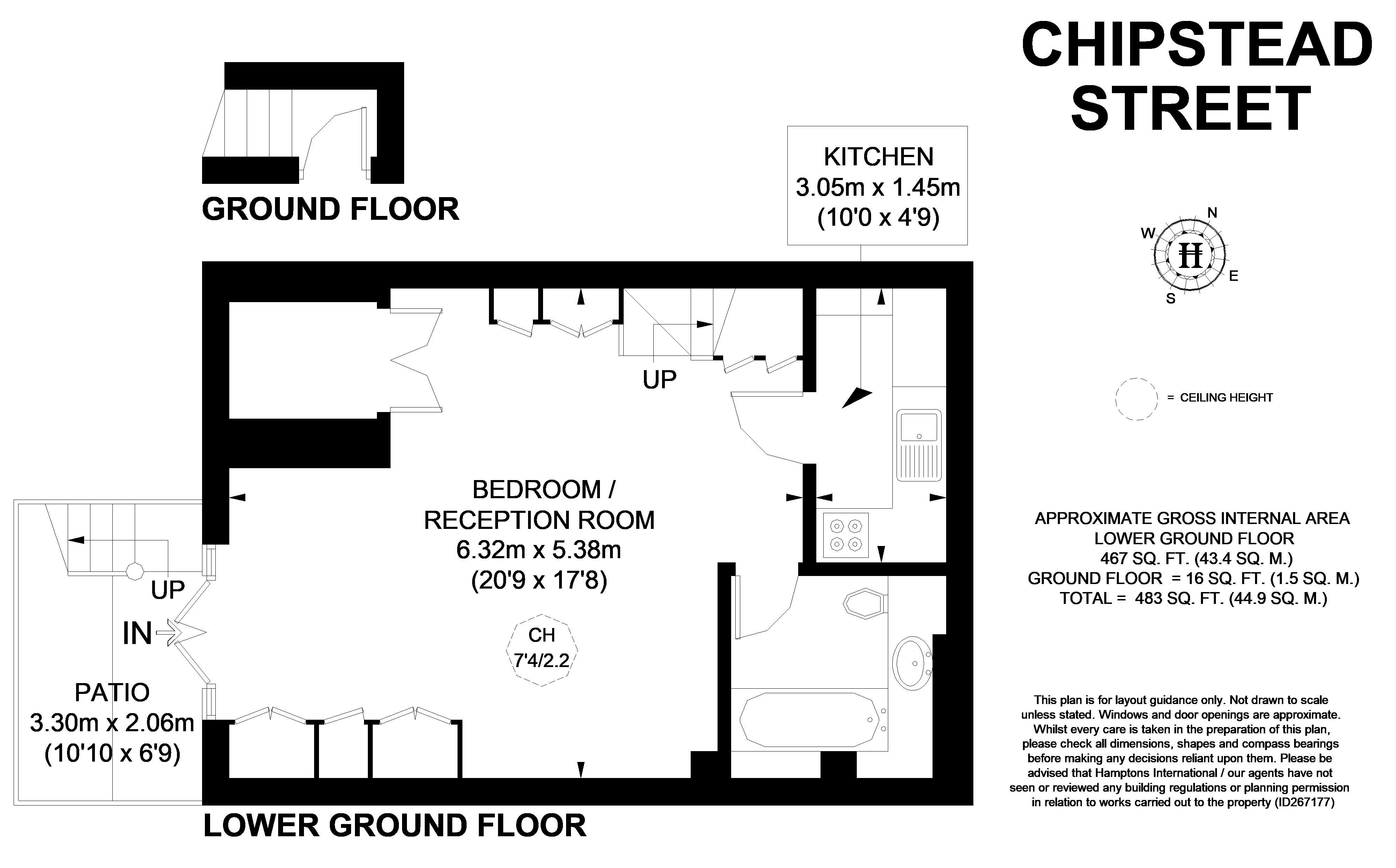 Chipstead Street, London floorplan