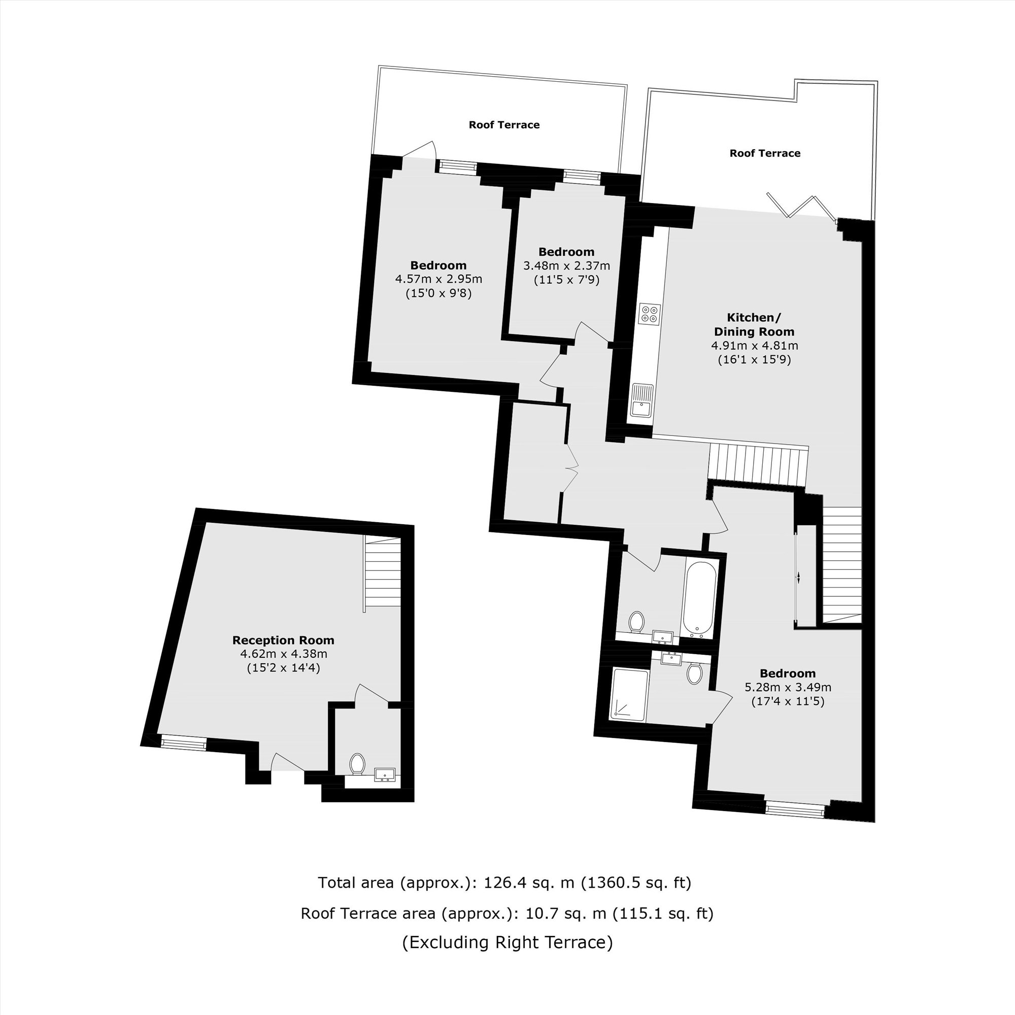 New Tannery Way, London floorplan