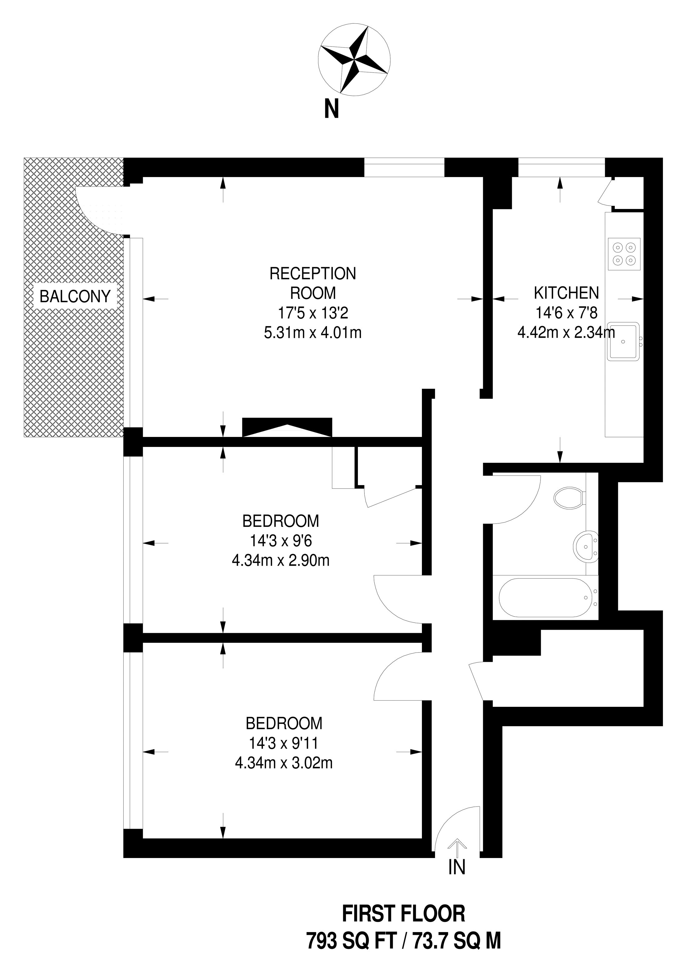 2 Bedrooms Flat for sale in Anglia House, Limehouse E14