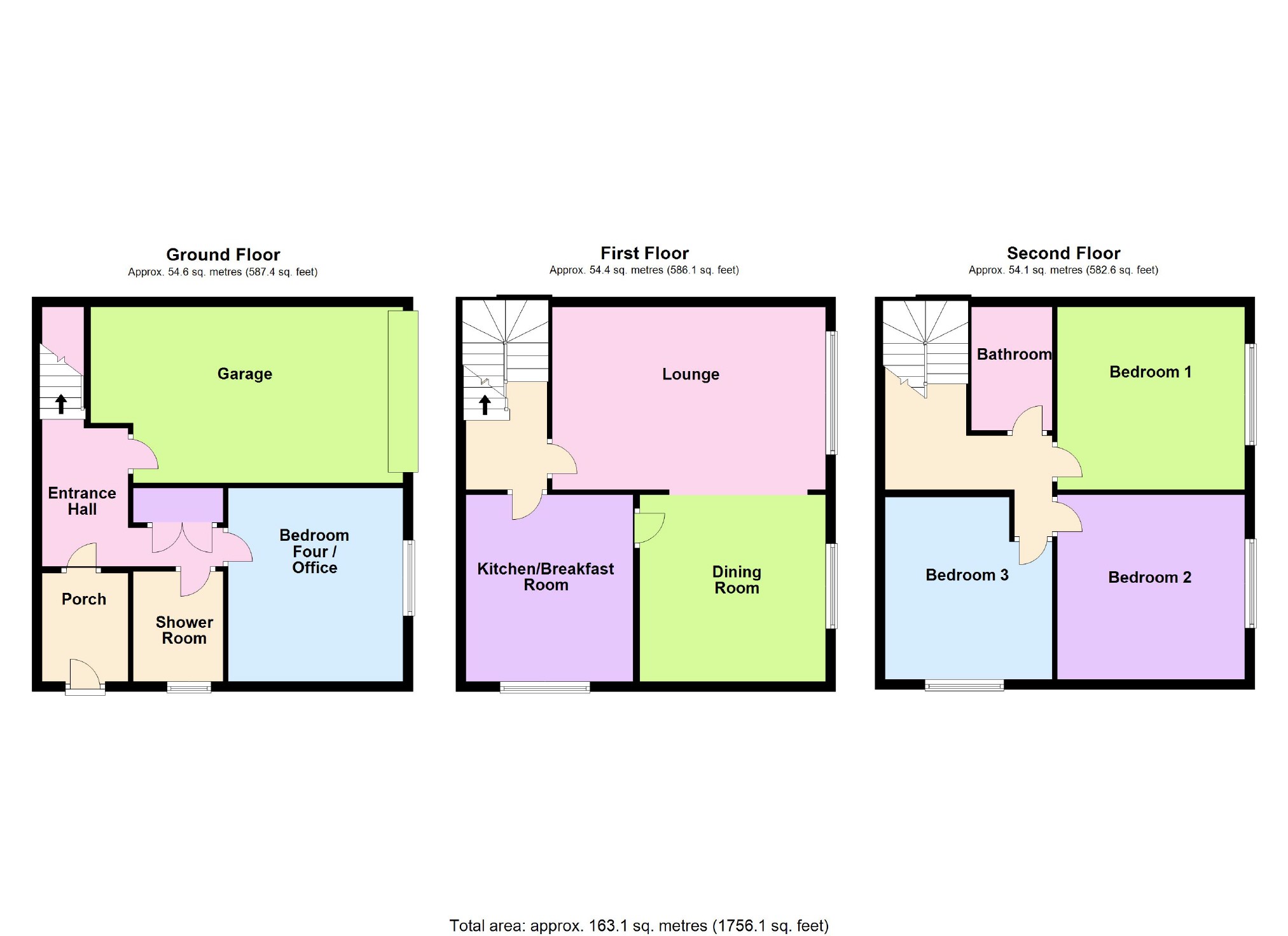 4 Bedrooms Town house for sale in Woodcote Avenue, Bramhall, Stockport SK7