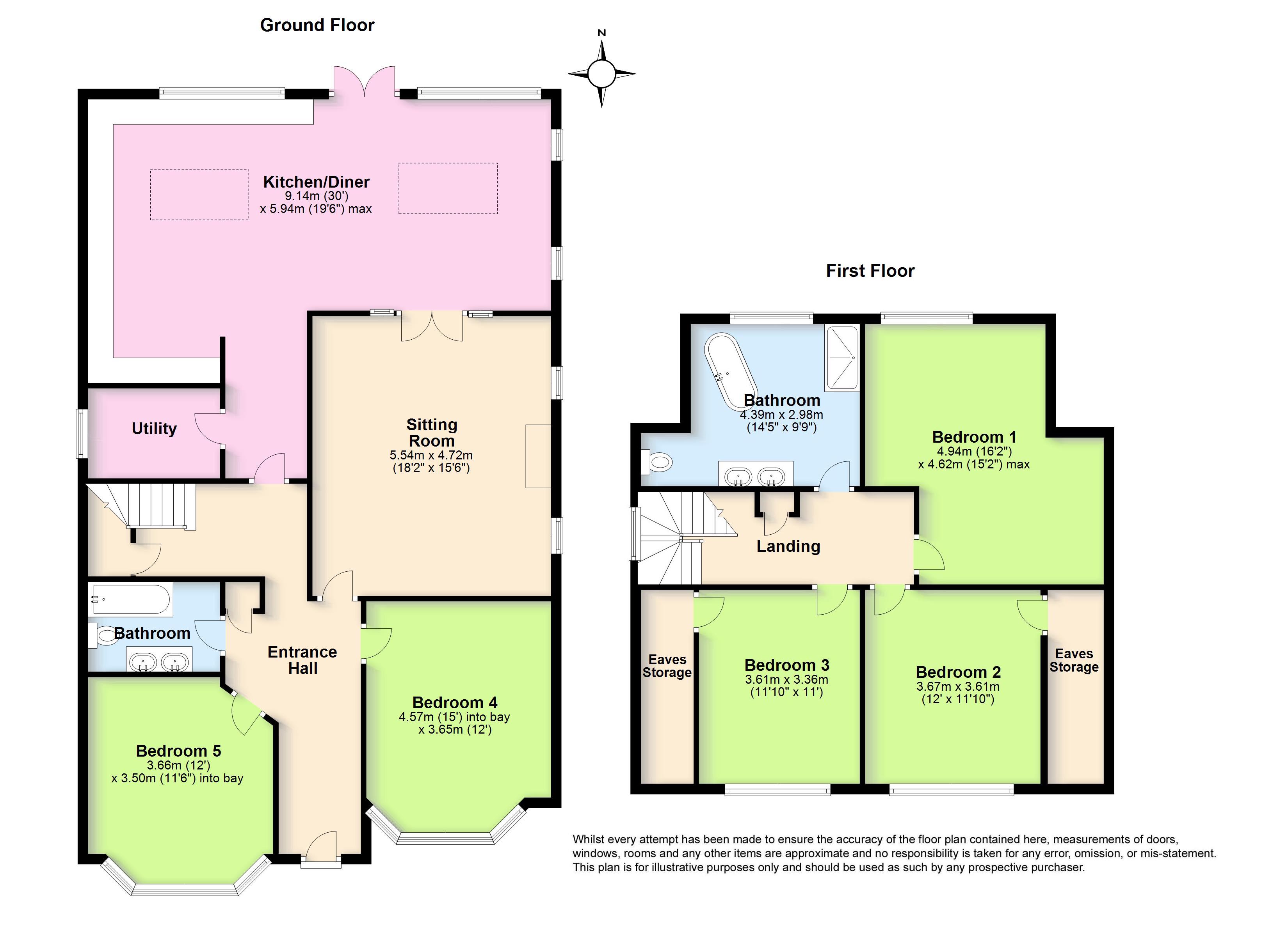 5 Bedrooms Detached house for sale in Arundel Road, Worthing, West Sussex BN13