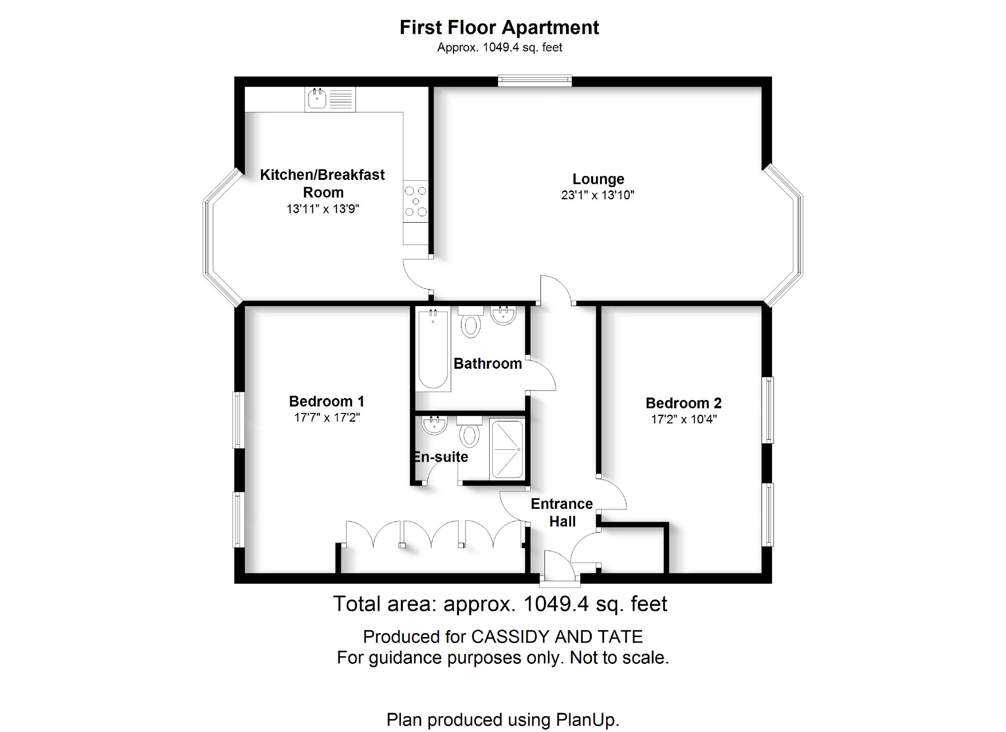 2 Bedrooms Flat to rent in Aventine Court, St Albans, Hertfordshire AL1