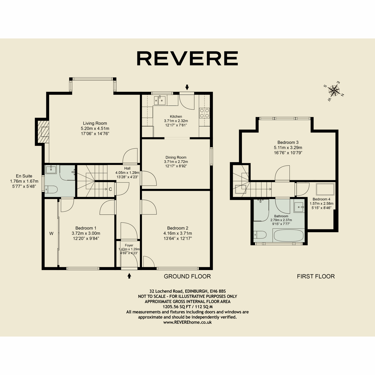 32, Lochend Road, Edinburgh floorplan