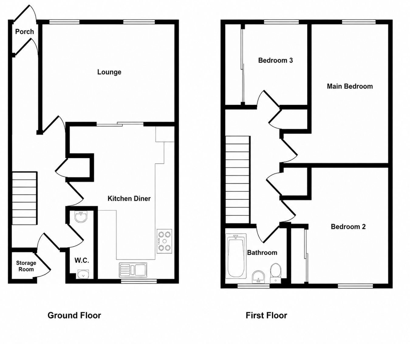41, Erle Havard Road, Colchester floorplan