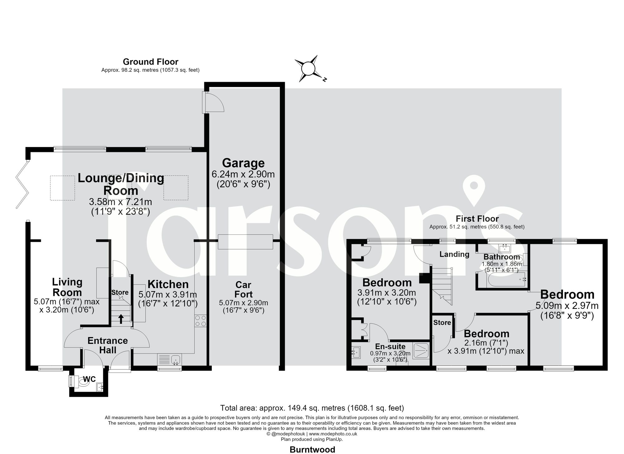 9 Burntwood, Brentwood floorplan