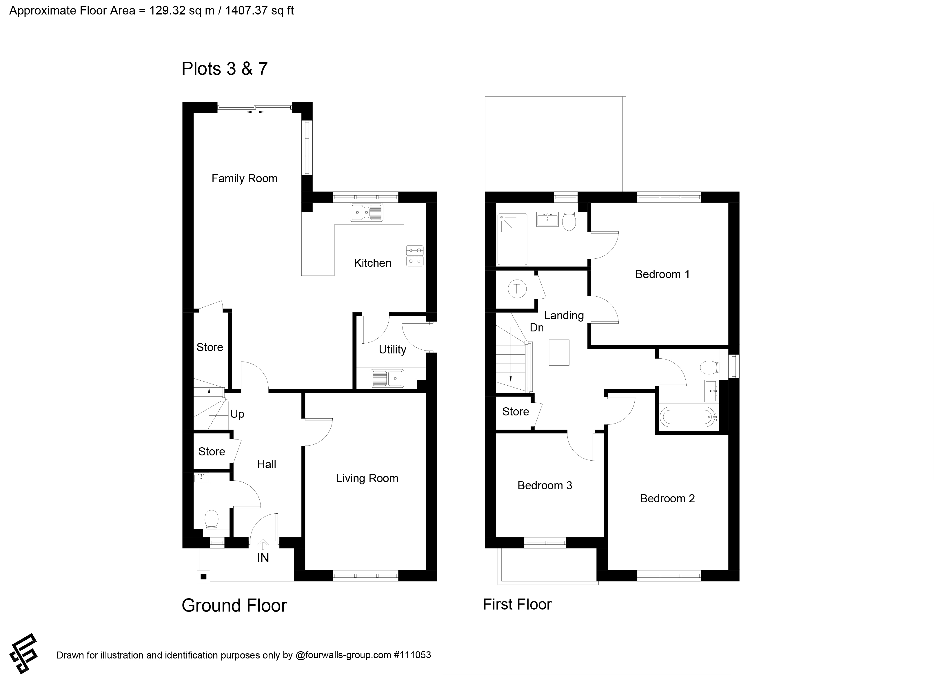 3, Ceres Place, Childswickham floorplan