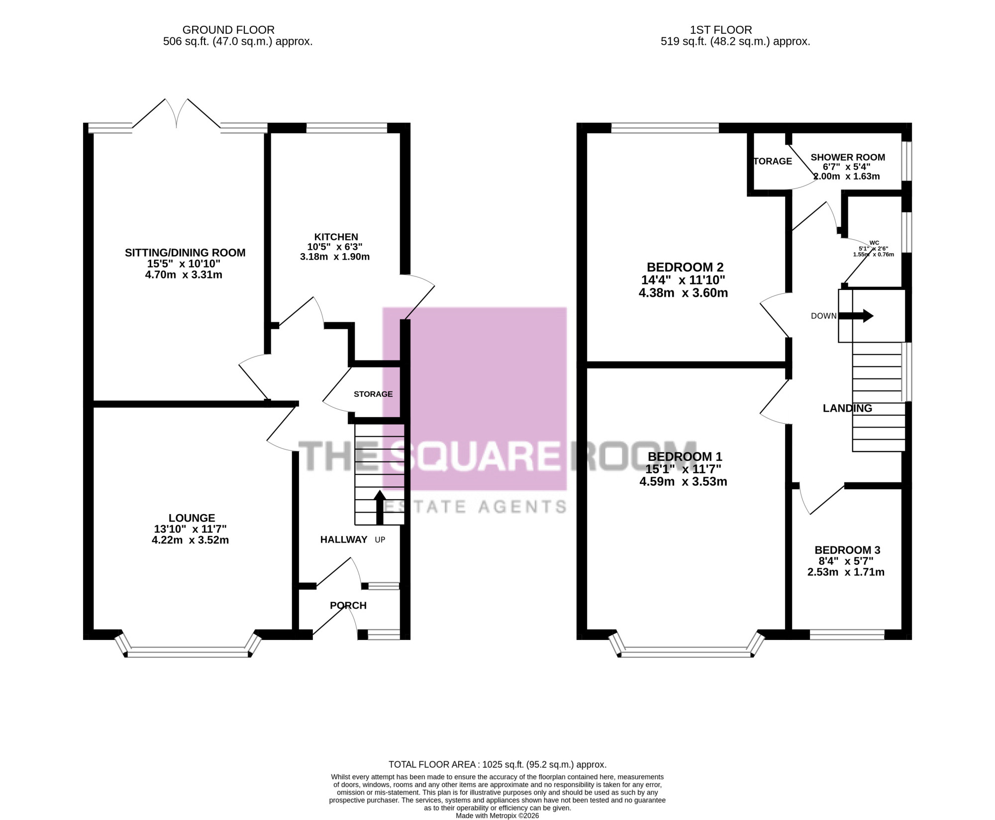 12, Ingleway Avenue, Blackpool floorplan