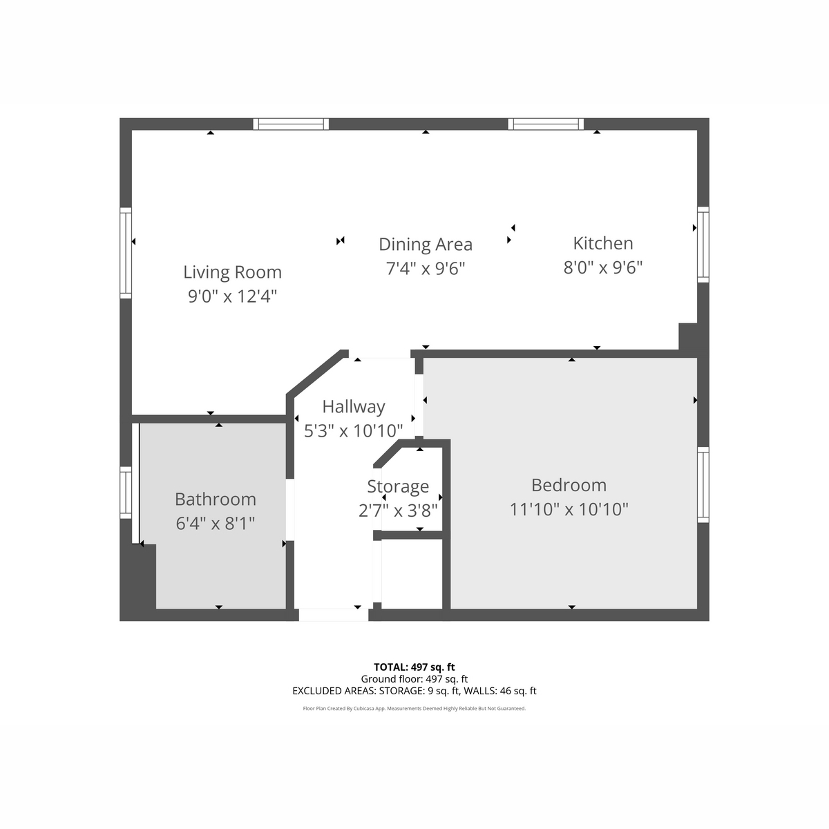 Flat 6, 35, Osier Way, Olney floorplan