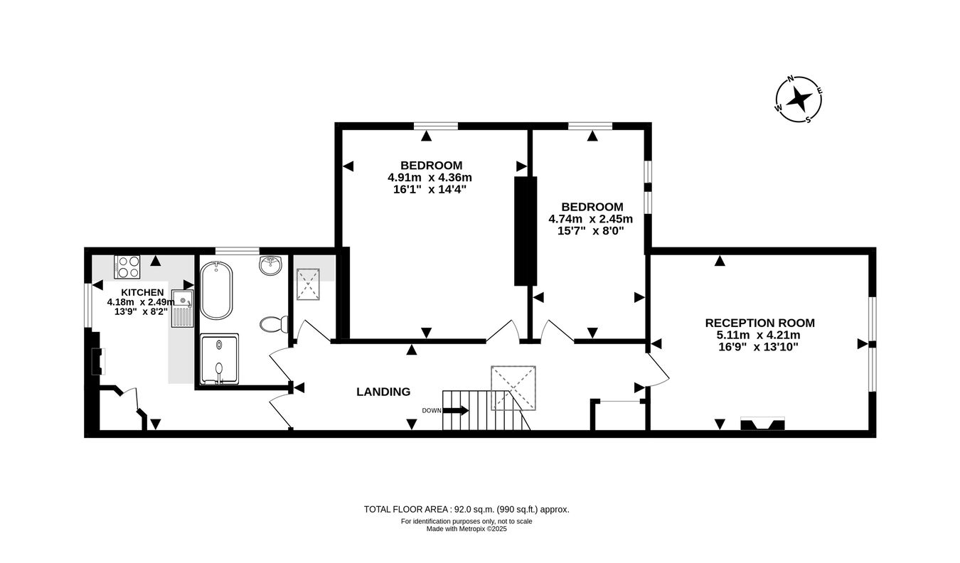 3 York House, Temple Avenue, Llandrindod Wells floorplan