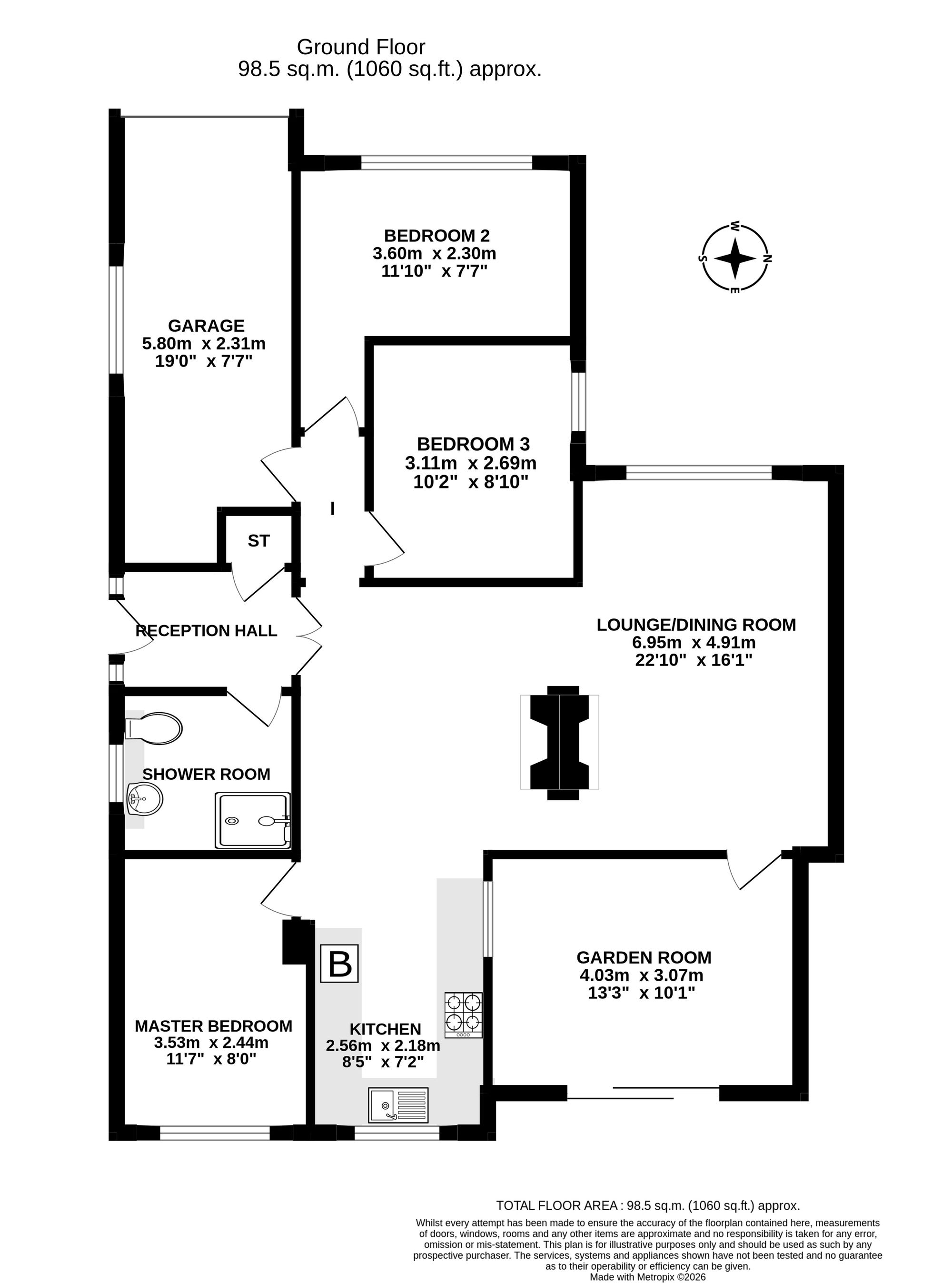 13 Hockenhull Lane, Chester floorplan