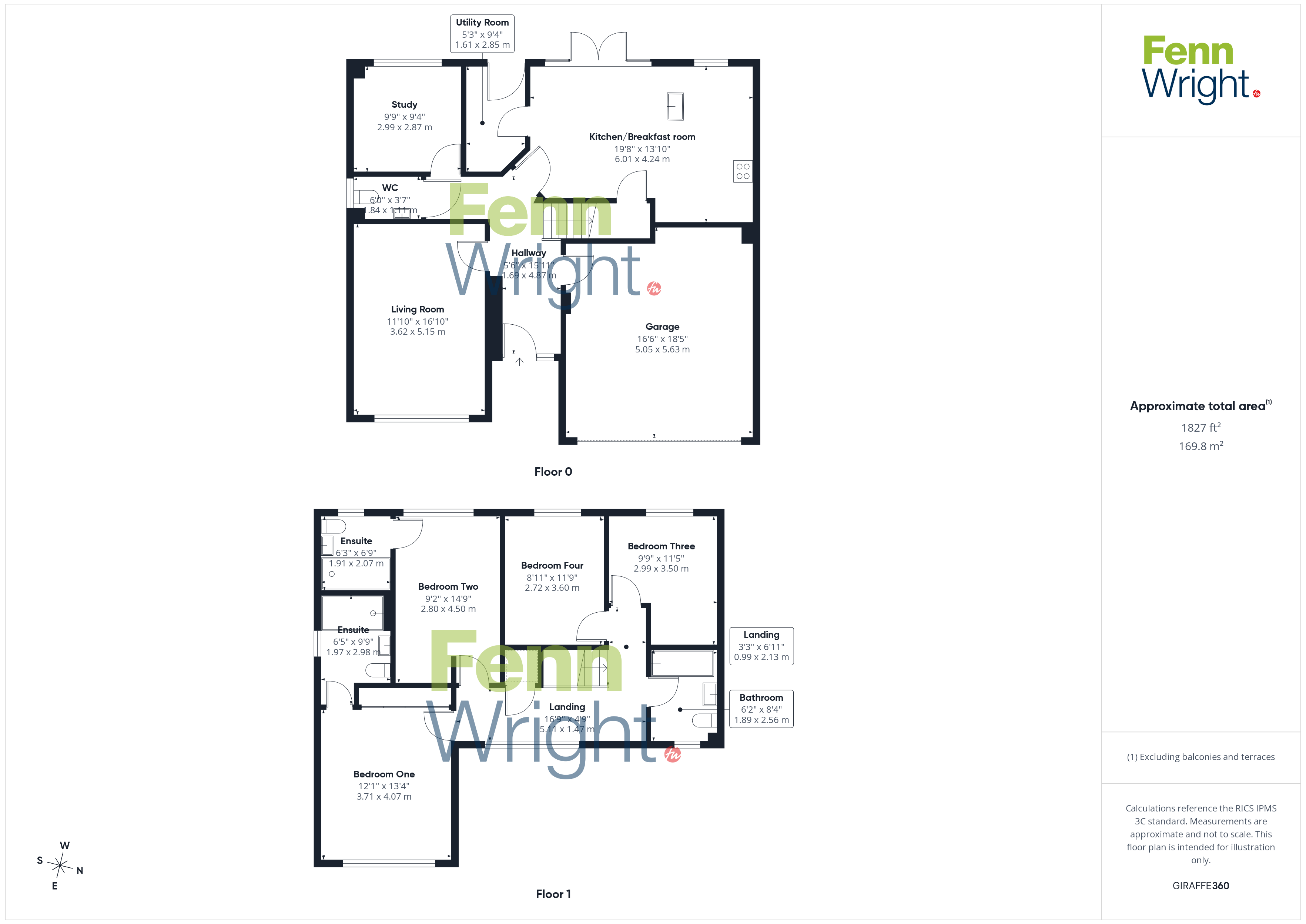 9, Raven Gardens, Witham floorplan
