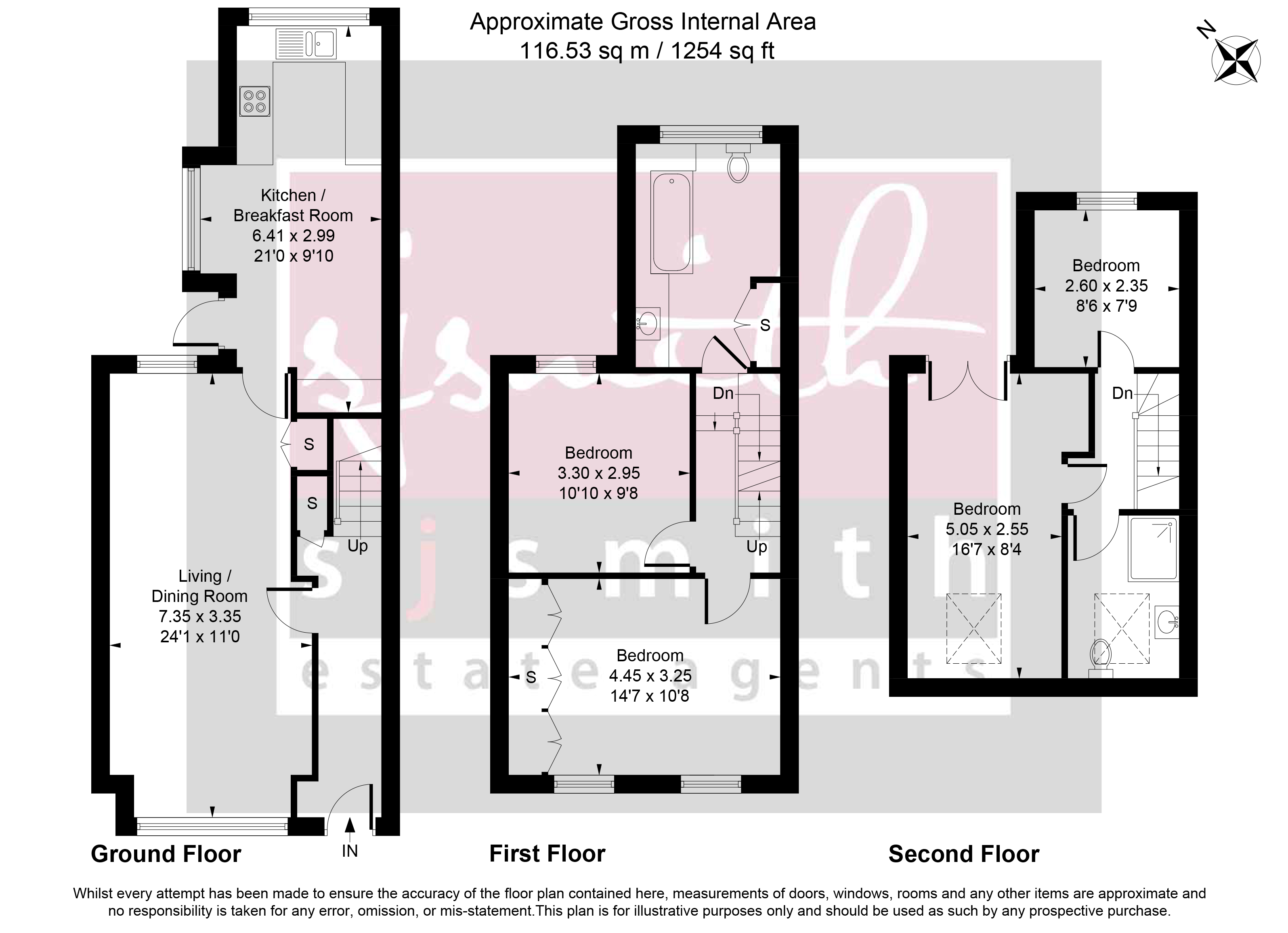 Park Avenue, Egham, Surrey TW20 floorplan