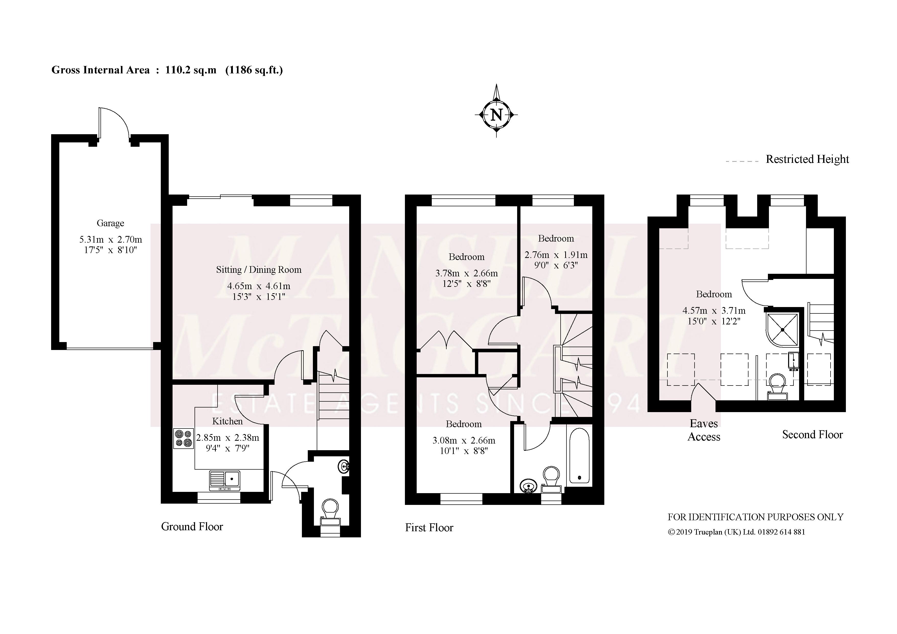 4 Bedrooms Semi-detached house for sale in Shire Place, Earlswood, Redhill, Surrey RH1